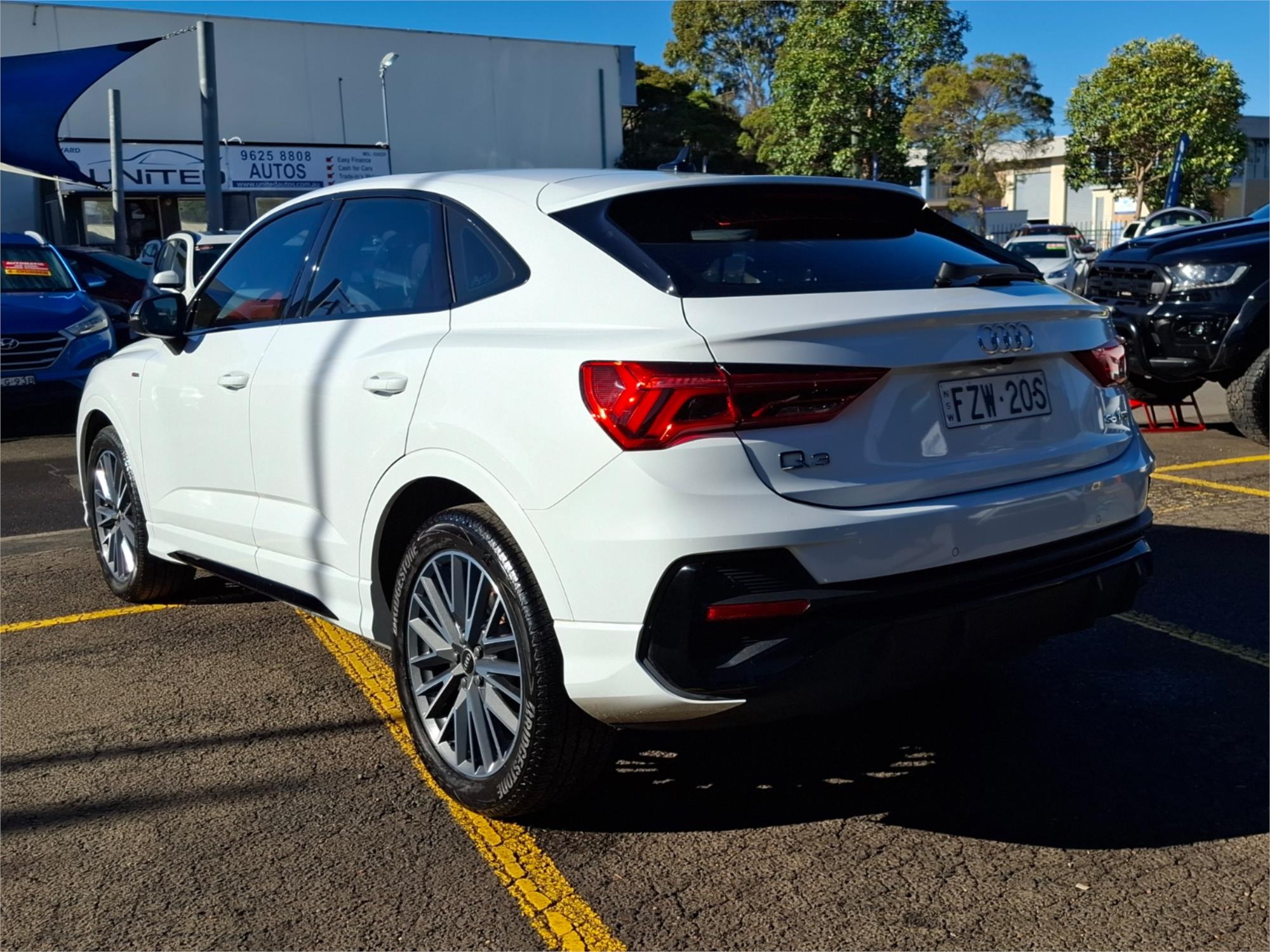 2021 AUDI Q3 F3 MY21 35 TFSI S LINE 6 SP AUTOMATIC STEPTRONIC 4D SPORTBACK