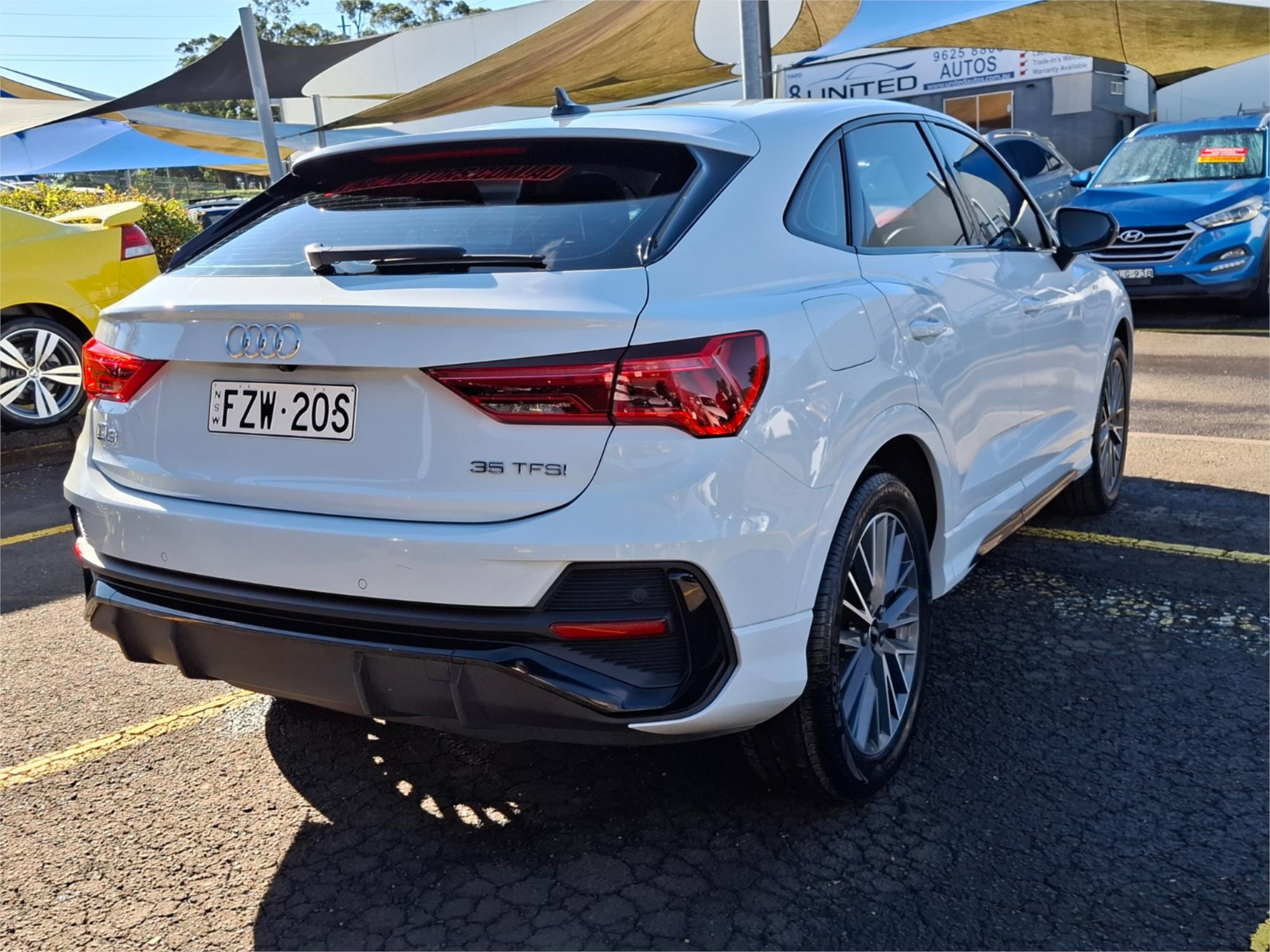 2021 AUDI Q3 F3 MY21 35 TFSI S LINE 6 SP AUTOMATIC STEPTRONIC 4D SPORTBACK