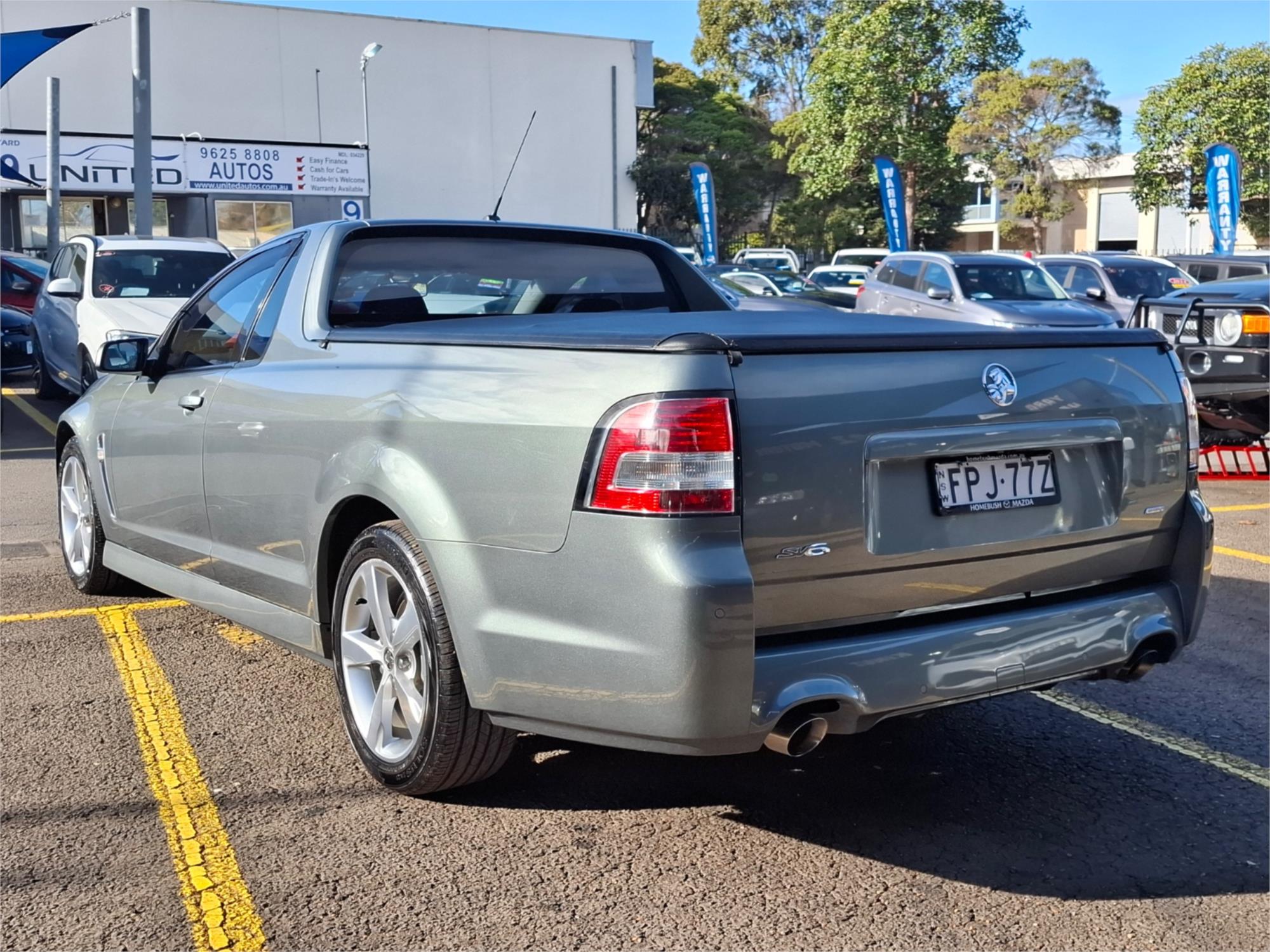 2015 HOLDEN UTE VF II SV6 6 SP AUTOMATIC UTILITY