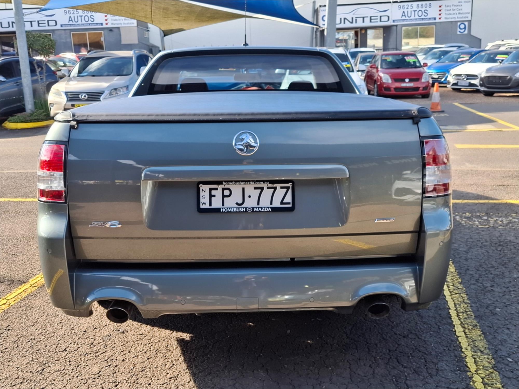 2015 HOLDEN UTE VF II SV6 6 SP AUTOMATIC UTILITY