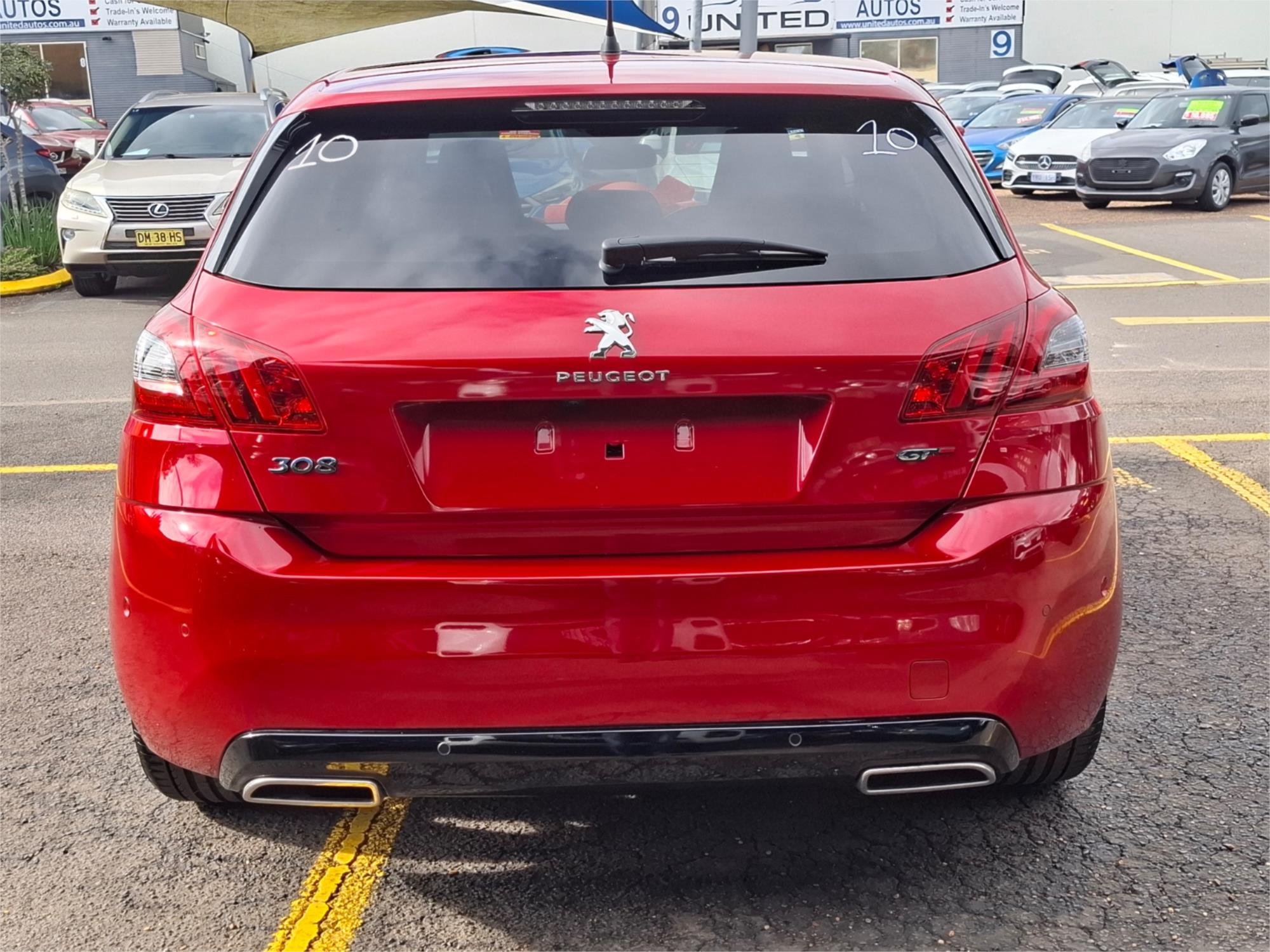2019 PEUGEOT 308 MY19 GT 8 SP AUTO ELECTRONIC 5D HATCHBACK