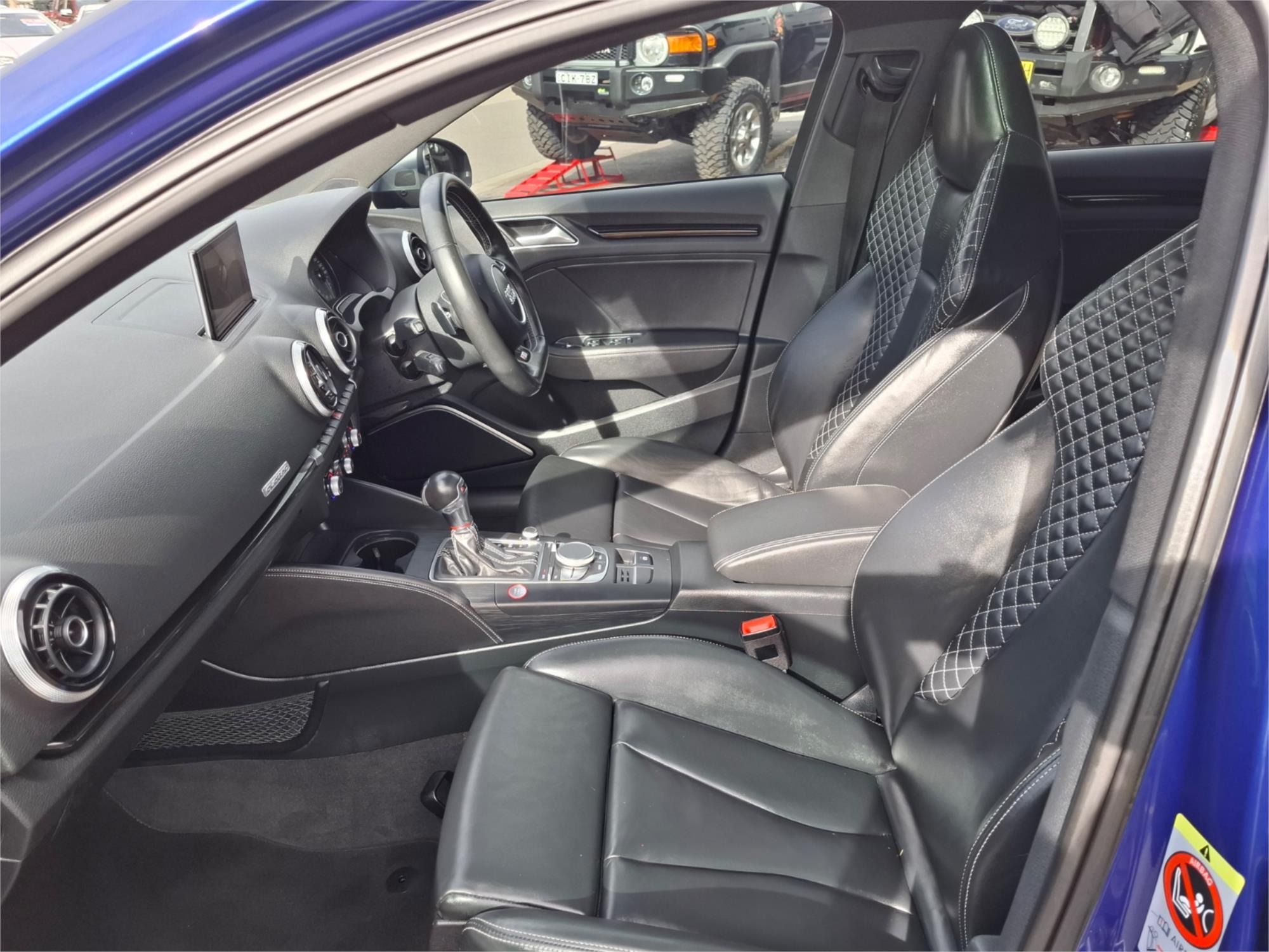 2016 AUDI S3 8V MY15 2.0 TFSI QUATTRO 6 SP AUTO DIRECT SHIFT 4D SEDAN