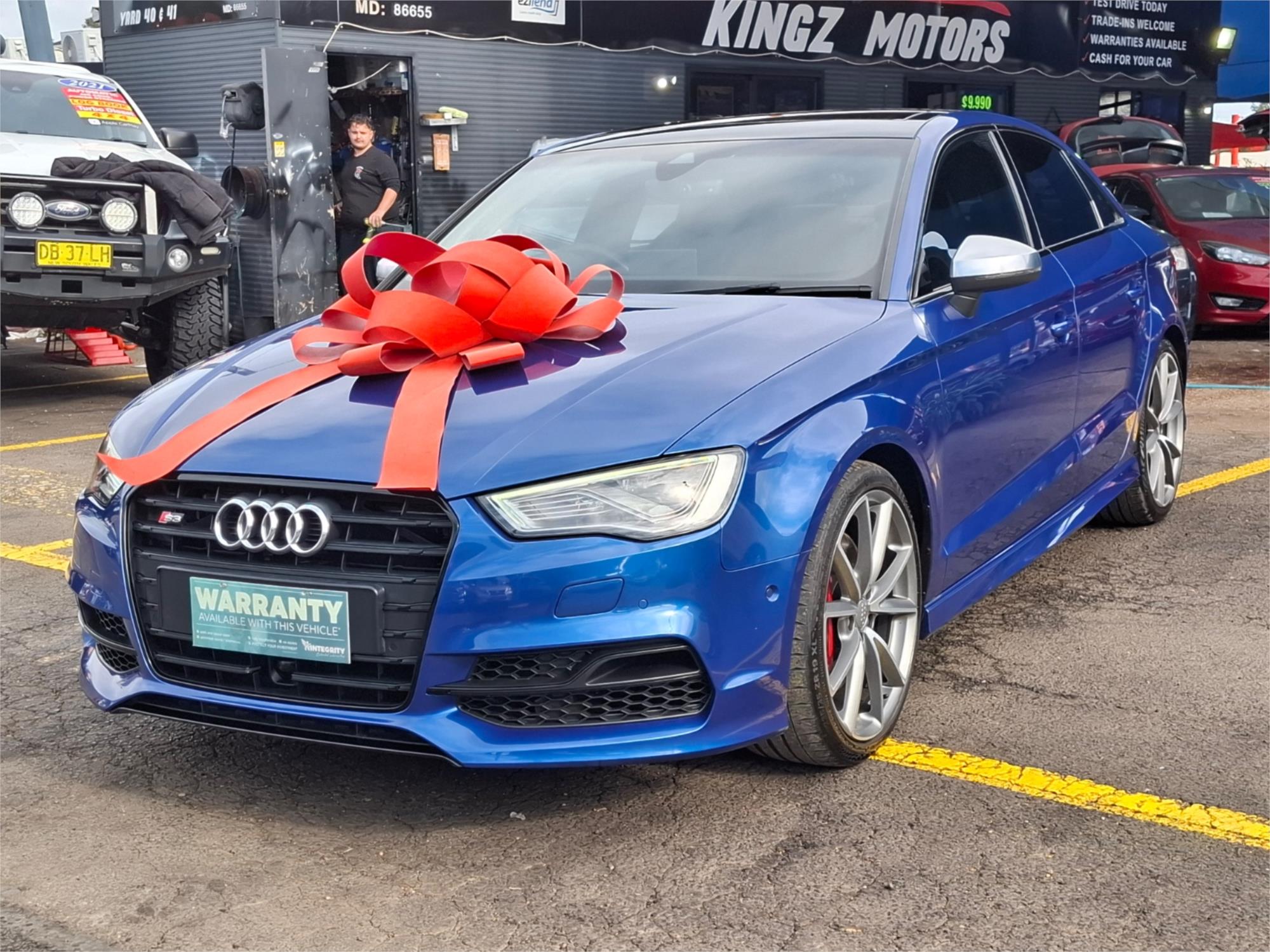 2016 AUDI S3 8V MY15 2.0 TFSI QUATTRO 6 SP AUTO DIRECT SHIFT 4D SEDAN