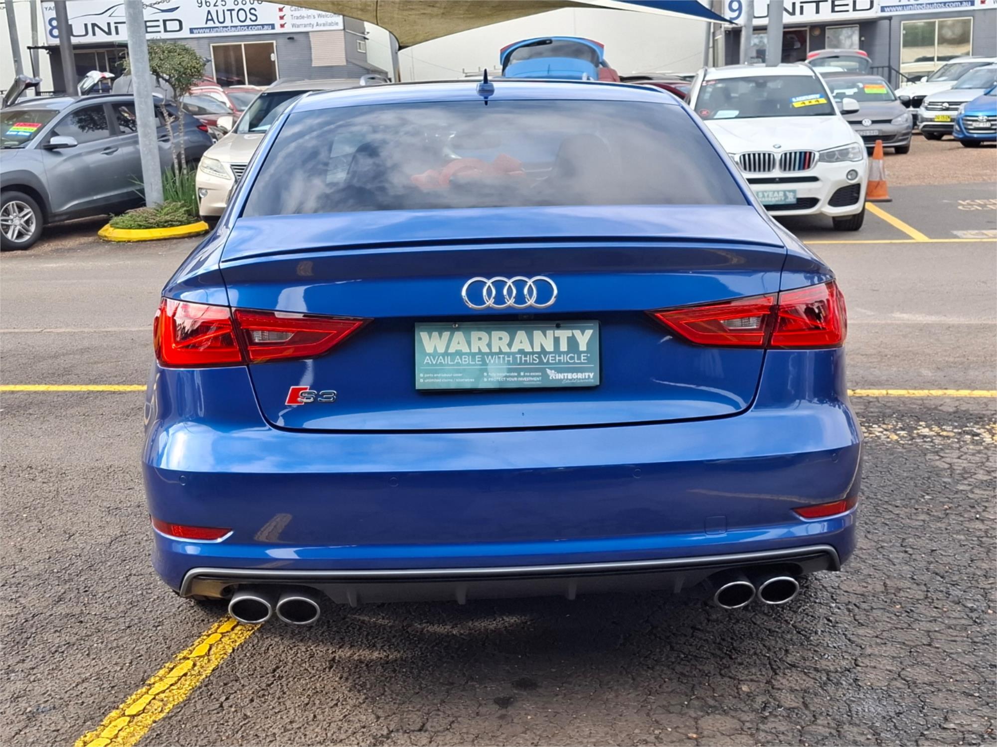 2016 AUDI S3 8V MY15 2.0 TFSI QUATTRO 6 SP AUTO DIRECT SHIFT 4D SEDAN