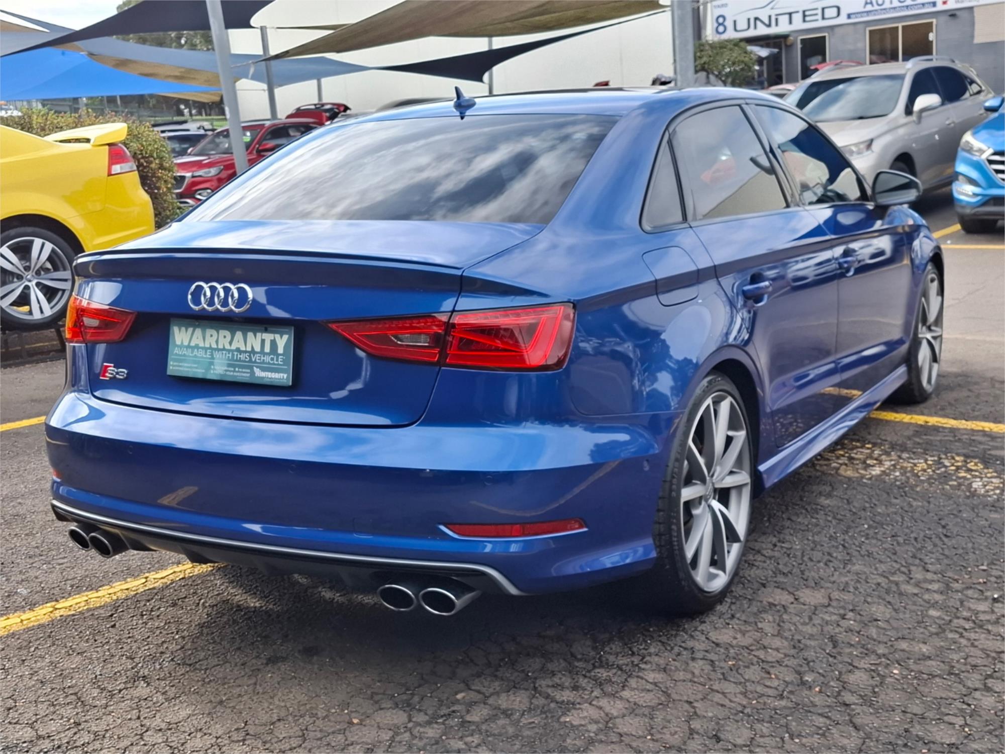 2016 AUDI S3 8V MY15 2.0 TFSI QUATTRO 6 SP AUTO DIRECT SHIFT 4D SEDAN