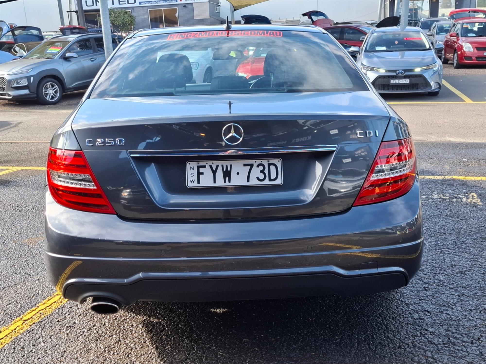 2012 MERCEDES-BENZ C250 W204 MY11 CDI AVANTGARDE BE 7 SP AUTOMATIC G-TRONIC 4D SEDAN