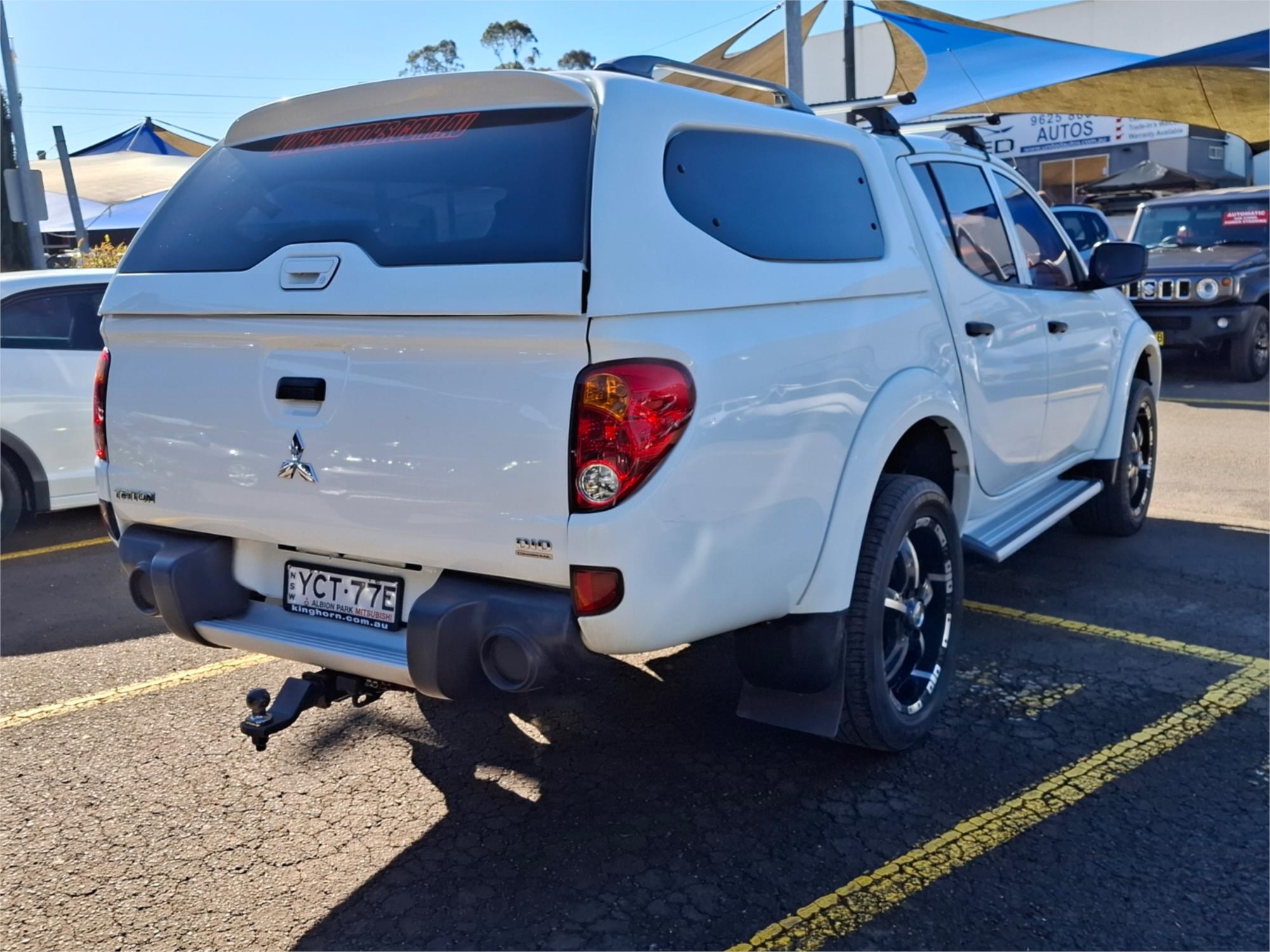 2013 MITSUBISHI TRITON MN MY12 GLX (4x4) 5 SP MANUAL 4x4 DOUBLE CAB UTILITY