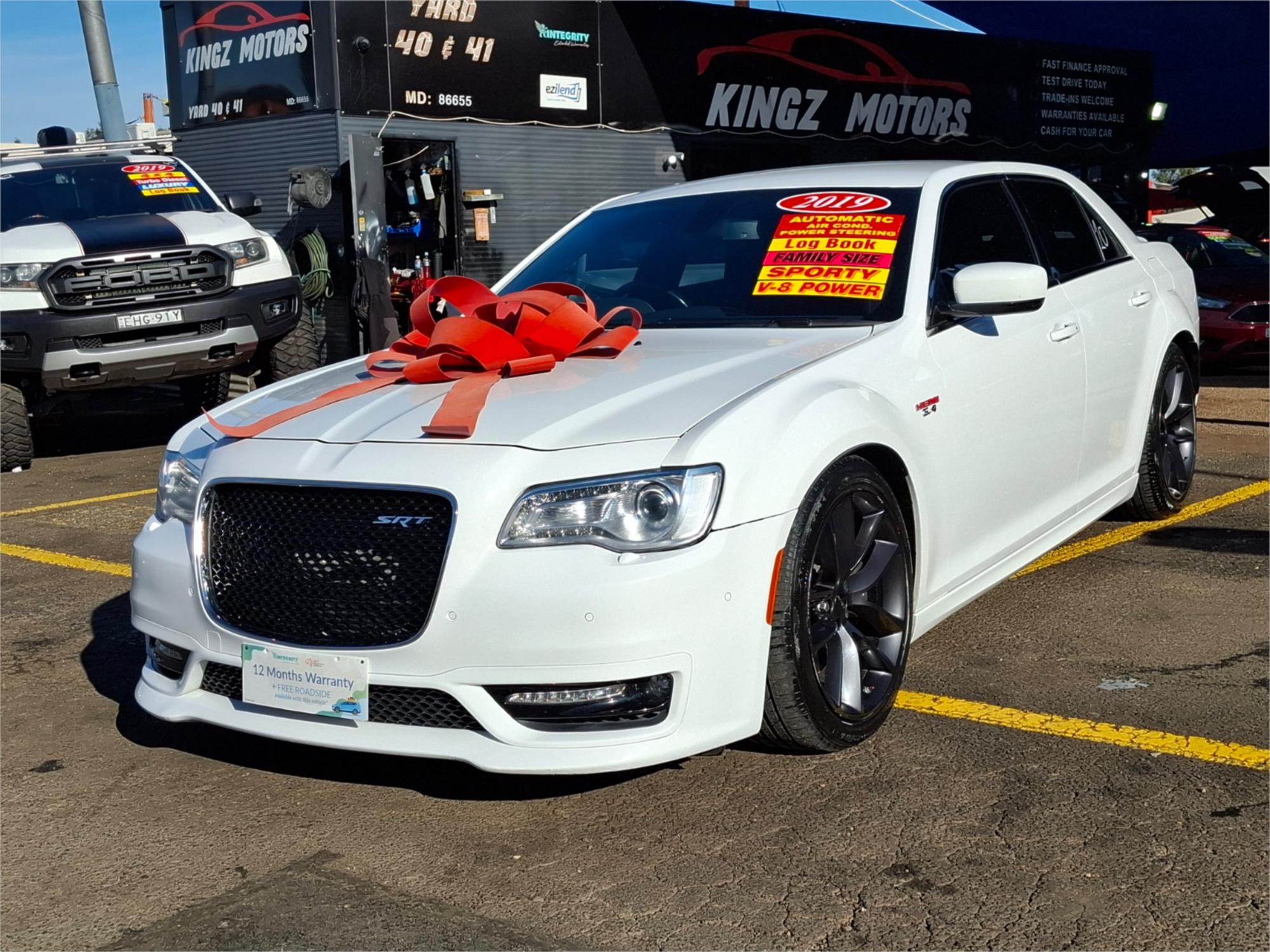 2019 CHRYSLER 300 MY19 SRT CORE 8 SP AUTOMATIC 4D SEDAN