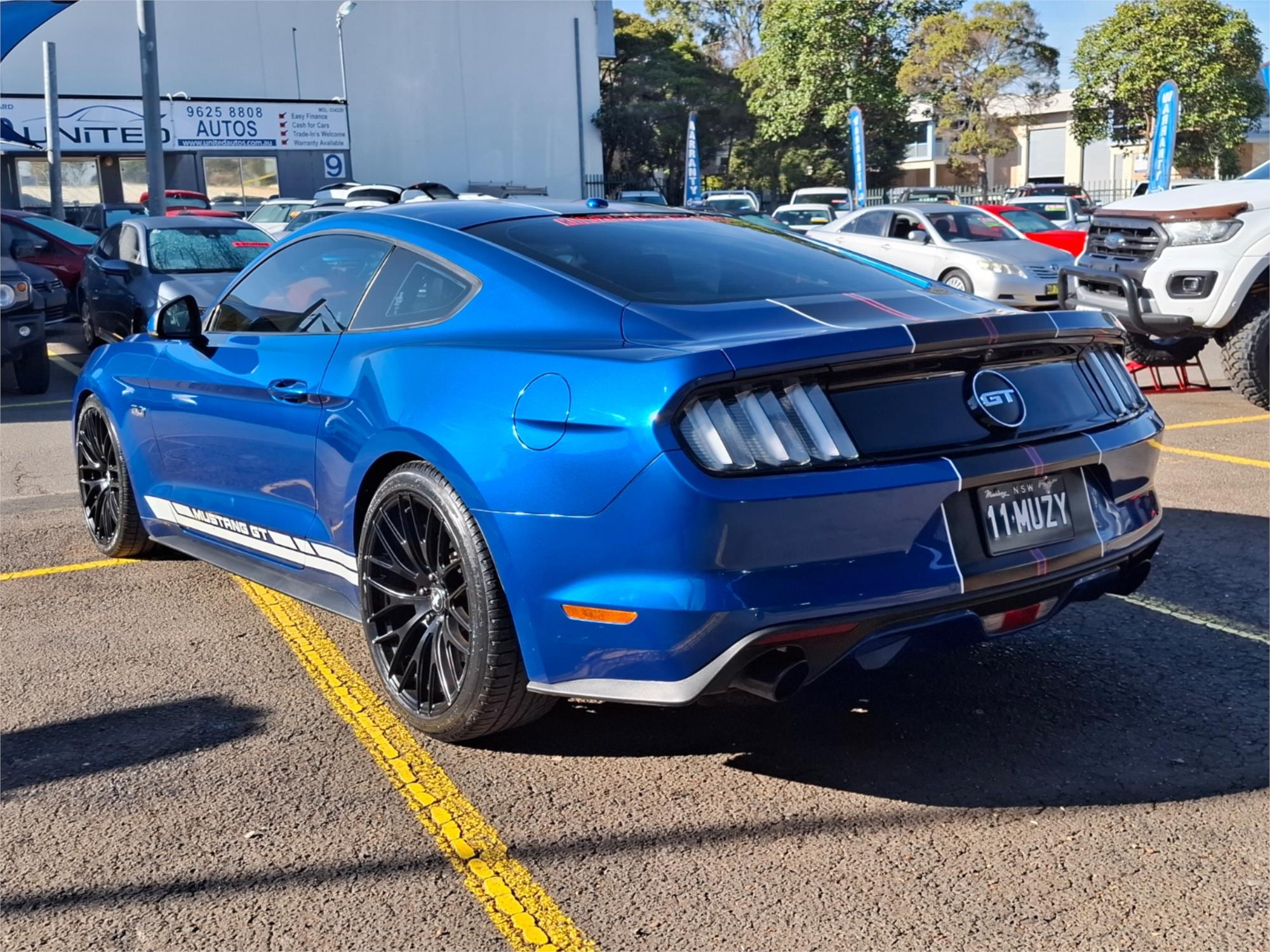 2017 FORD MUSTANG FM MY17 FASTBACK GT 5.0 V8 6 SP MANUAL 2D COUPE
