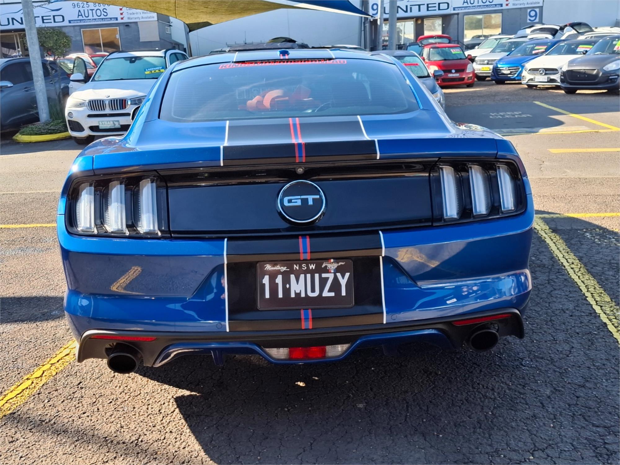 2017 FORD MUSTANG FM MY17 FASTBACK GT 5.0 V8 6 SP MANUAL 2D COUPE