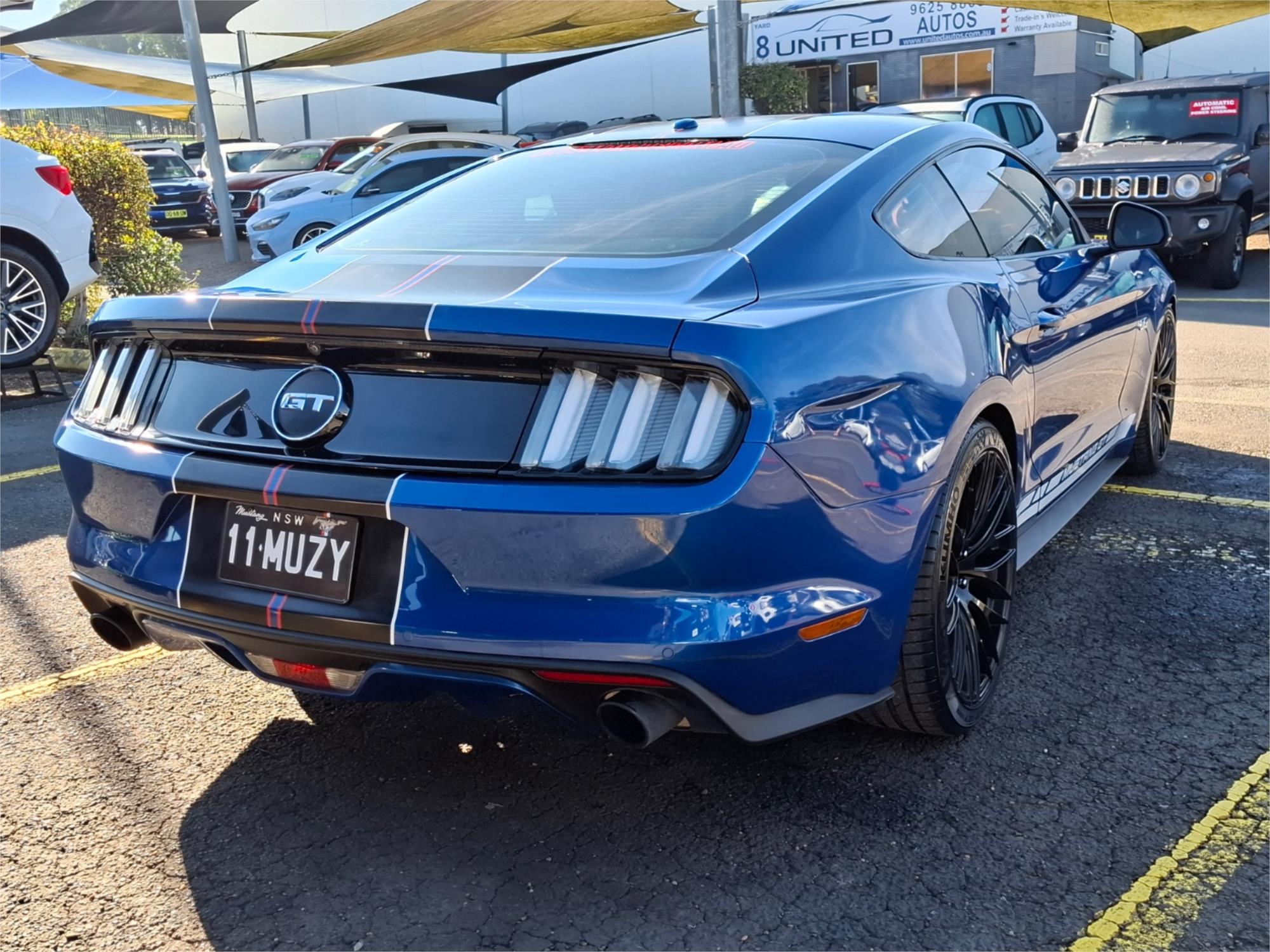 2017 FORD MUSTANG FM MY17 FASTBACK GT 5.0 V8 6 SP MANUAL 2D COUPE