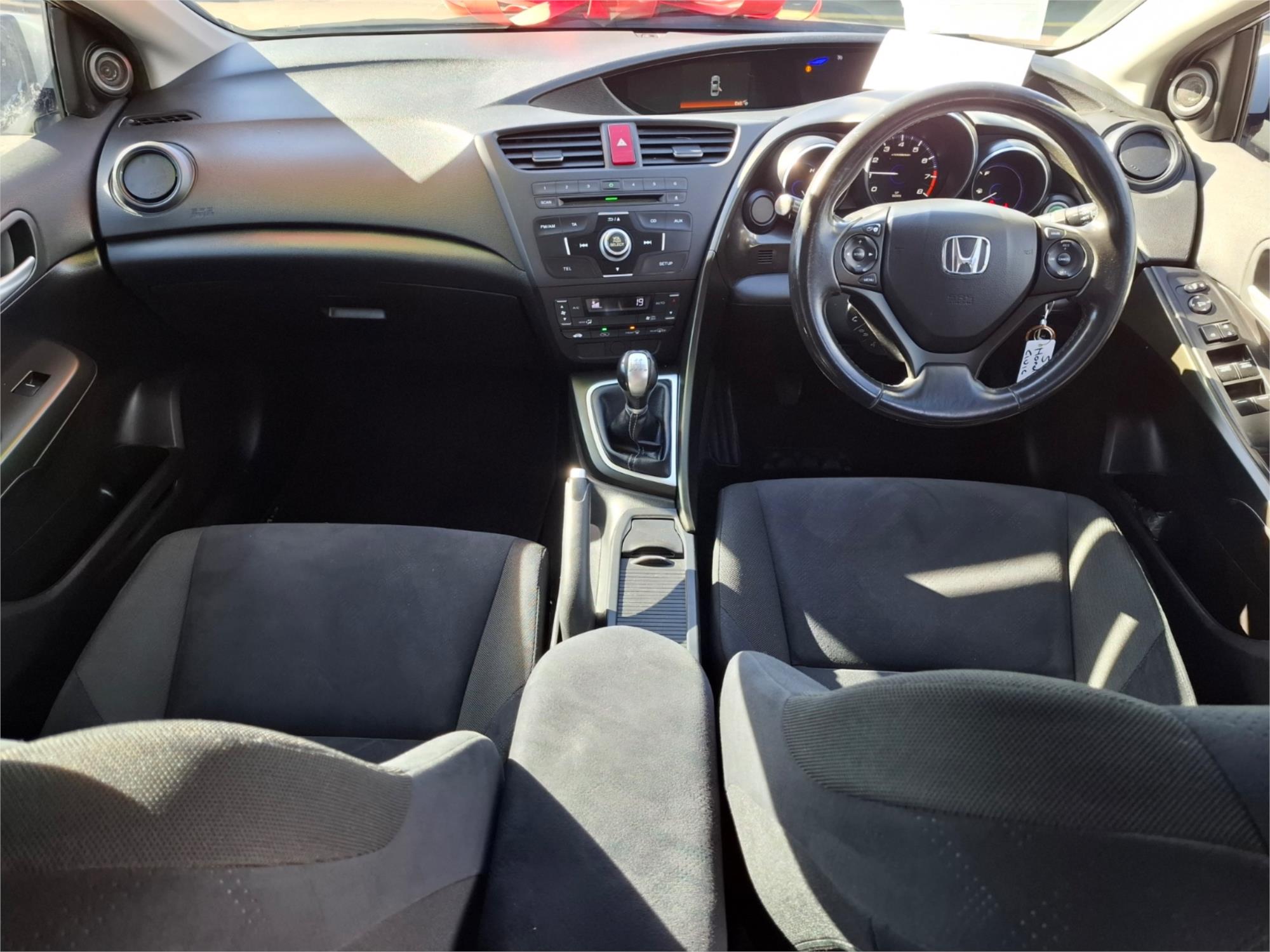 2013 HONDA CIVIC FK MY13 VTi-S 6 SP MANUAL 5D HATCHBACK