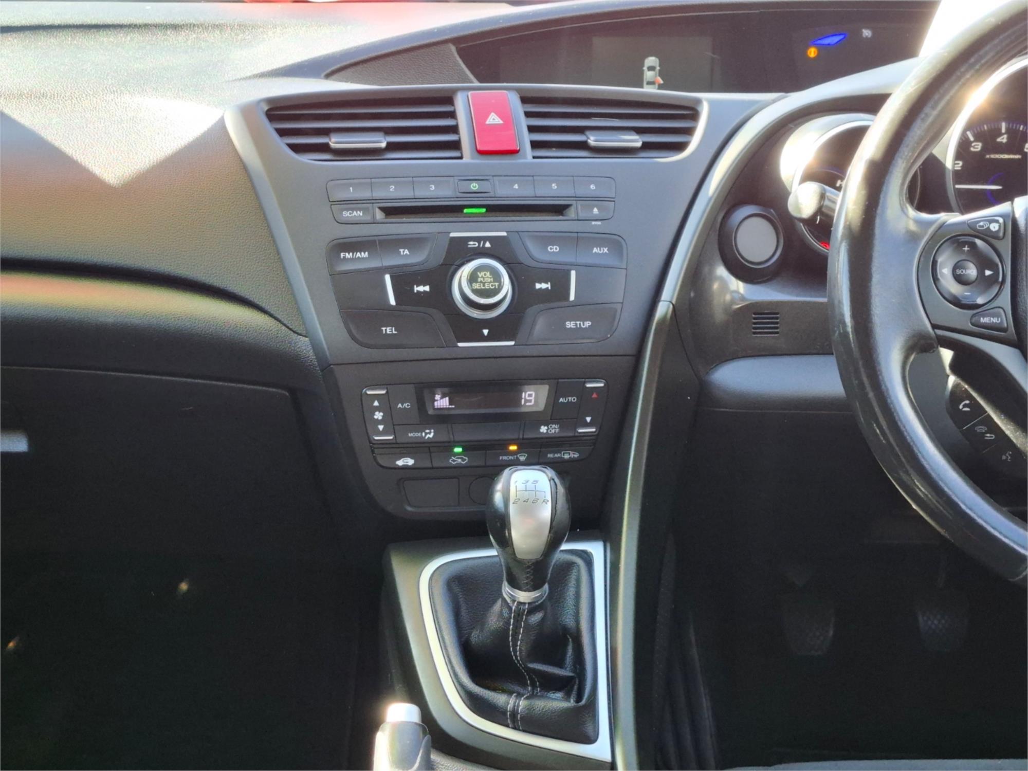 2013 HONDA CIVIC FK MY13 VTi-S 6 SP MANUAL 5D HATCHBACK