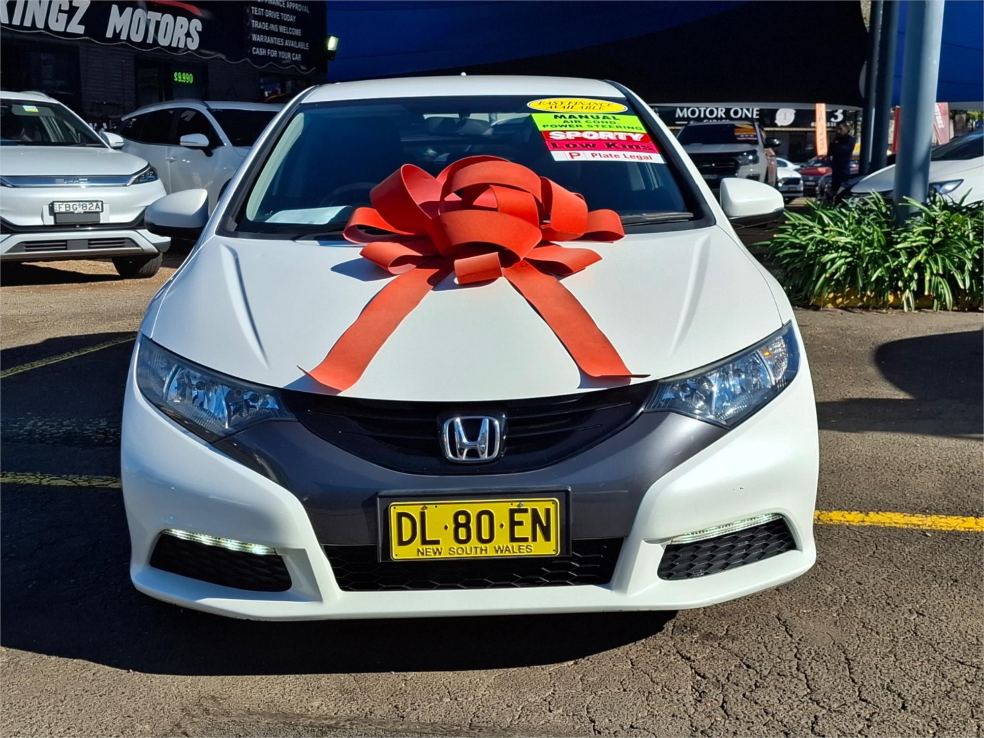 2013 HONDA CIVIC FK MY13 VTi-S 6 SP MANUAL 5D HATCHBACK