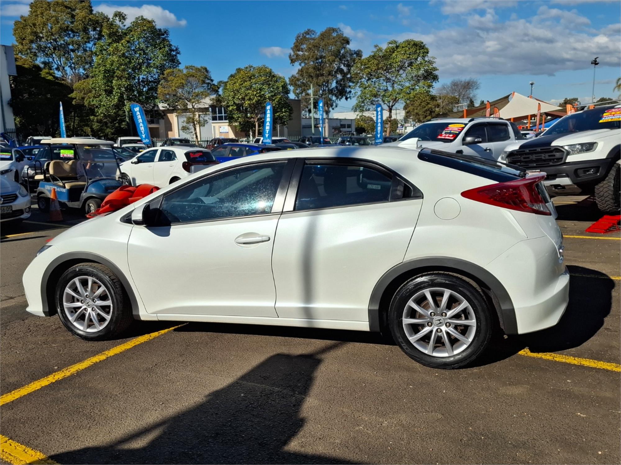 2013 HONDA CIVIC FK MY13 VTi-S 6 SP MANUAL 5D HATCHBACK