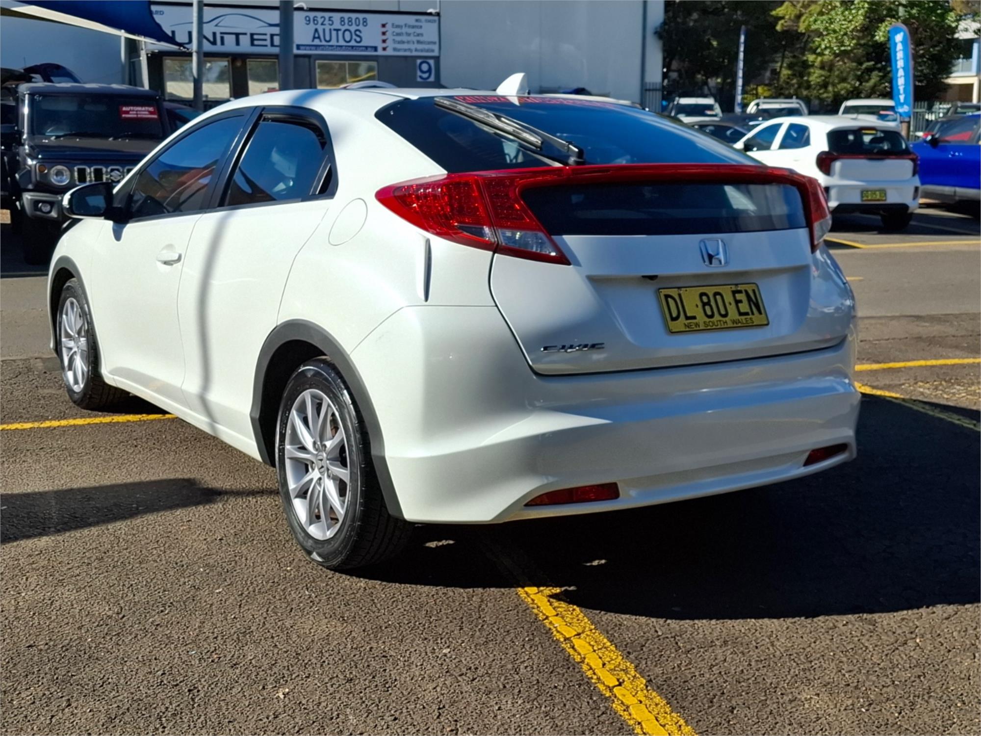 2013 HONDA CIVIC FK MY13 VTi-S 6 SP MANUAL 5D HATCHBACK