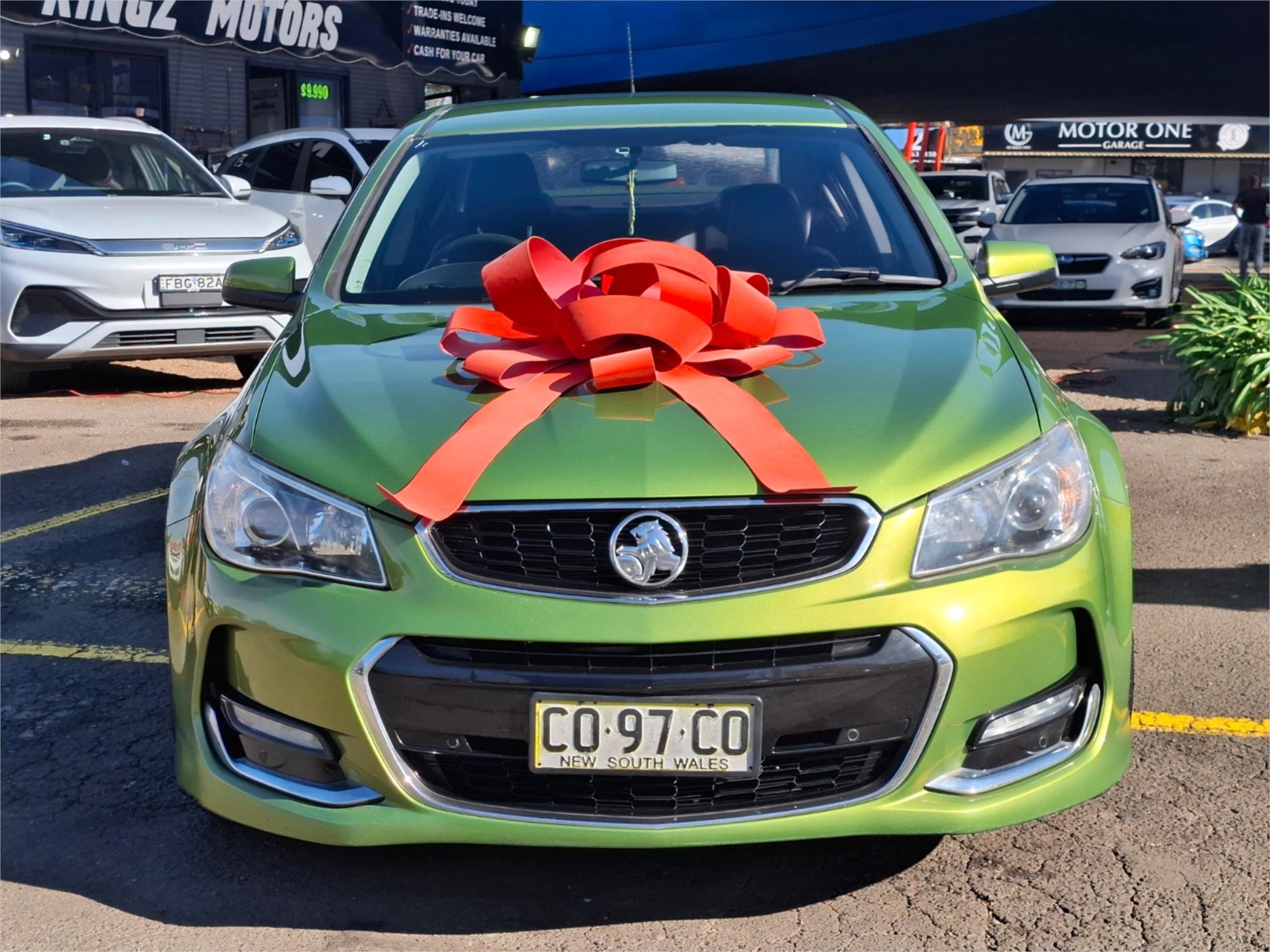 2016 HOLDEN COMMODORE VF II SV6 6 SP AUTOMATIC 4D SEDAN