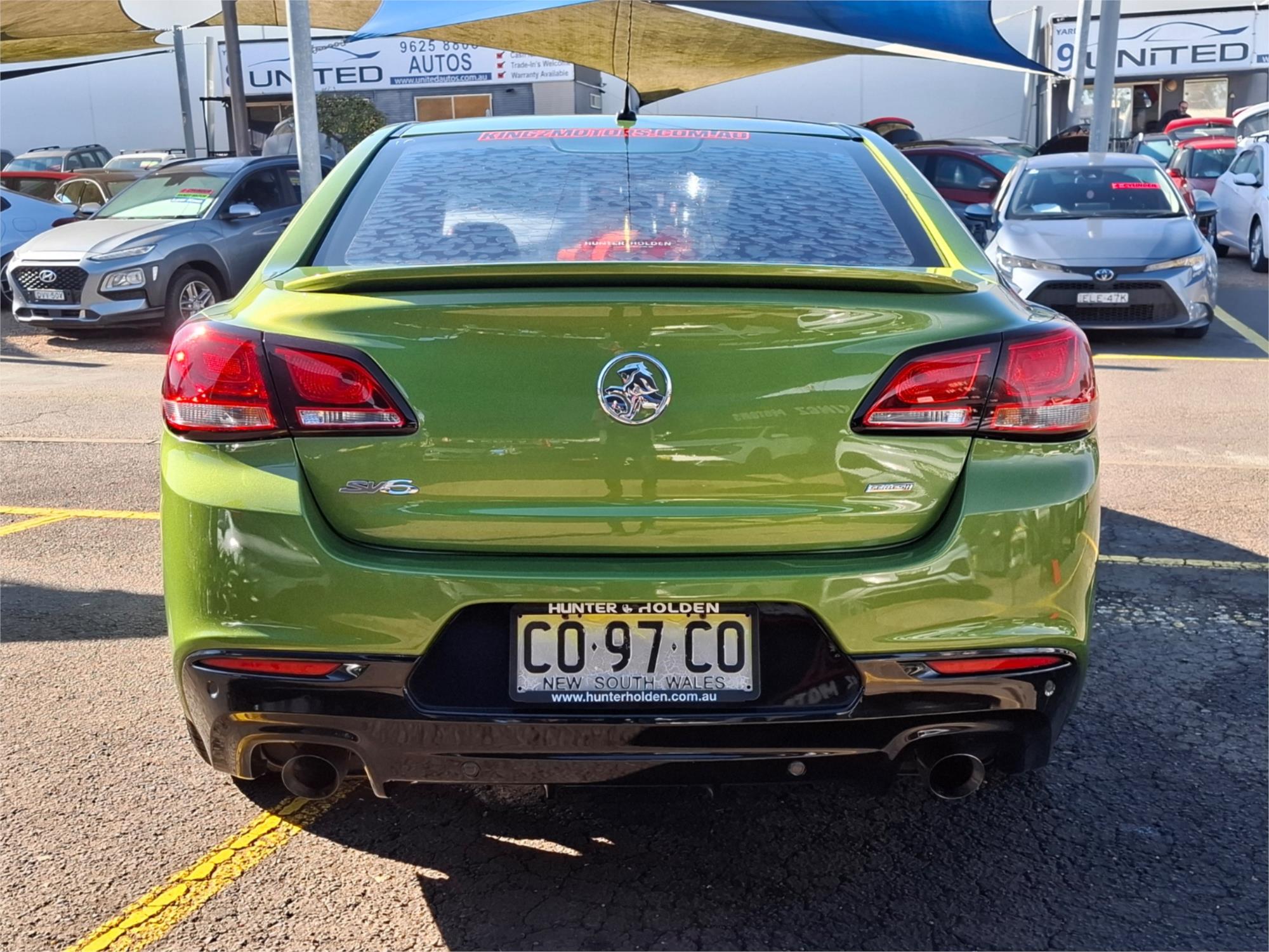 2016 HOLDEN COMMODORE VF II SV6 6 SP AUTOMATIC 4D SEDAN