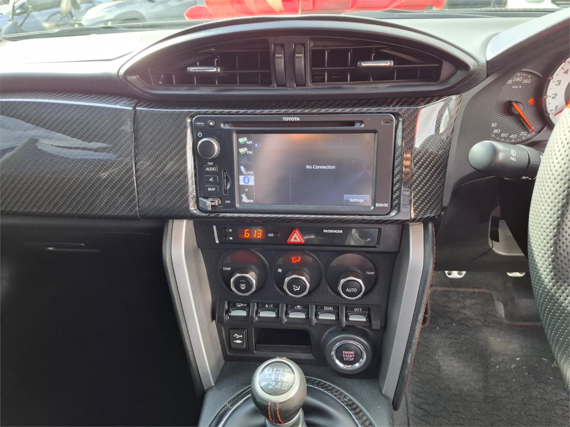 2012 TOYOTA 86 ZN6 GTS 6 SP MANUAL 2D COUPE