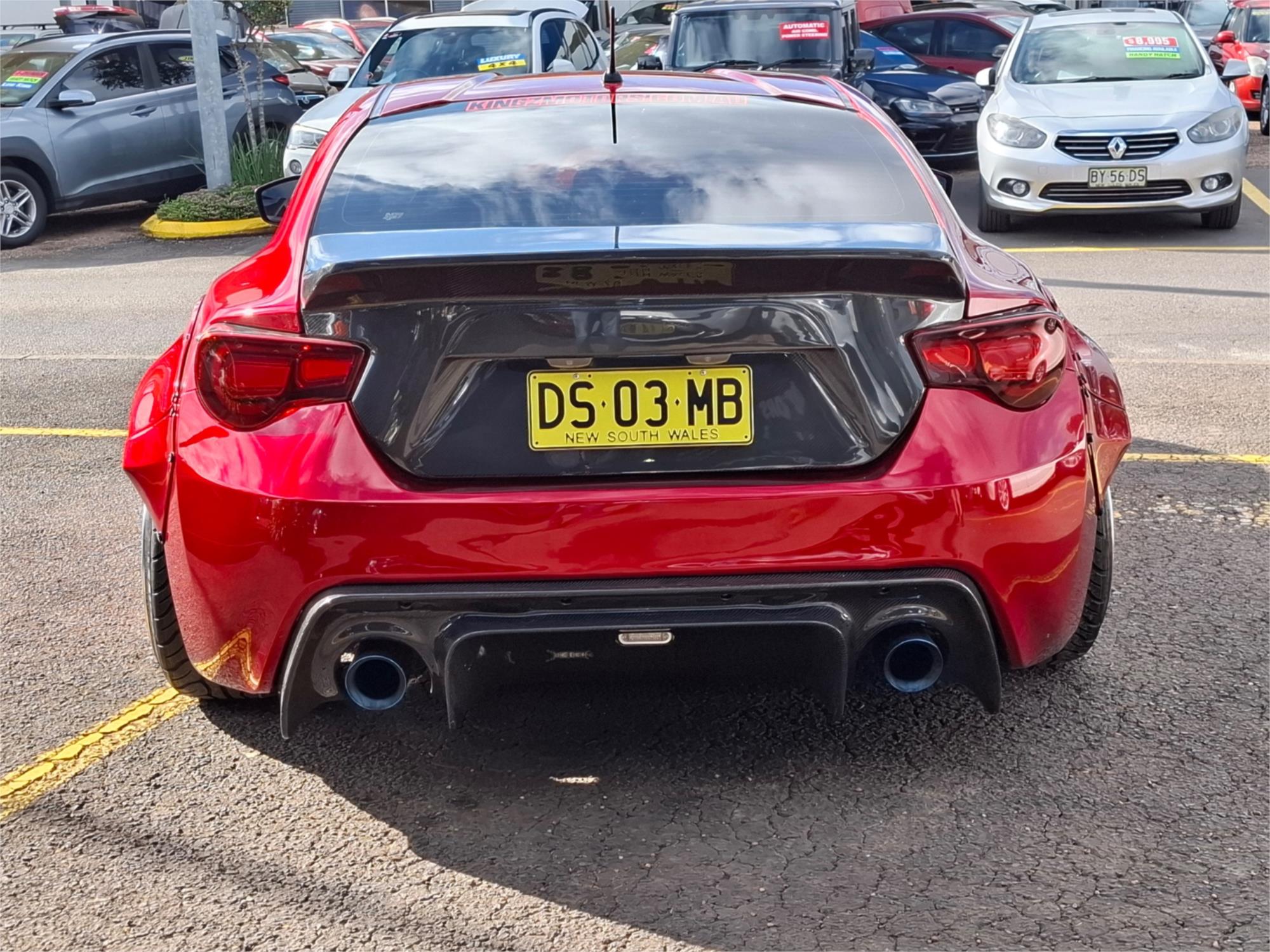 2012 TOYOTA 86 ZN6 GTS 6 SP MANUAL 2D COUPE