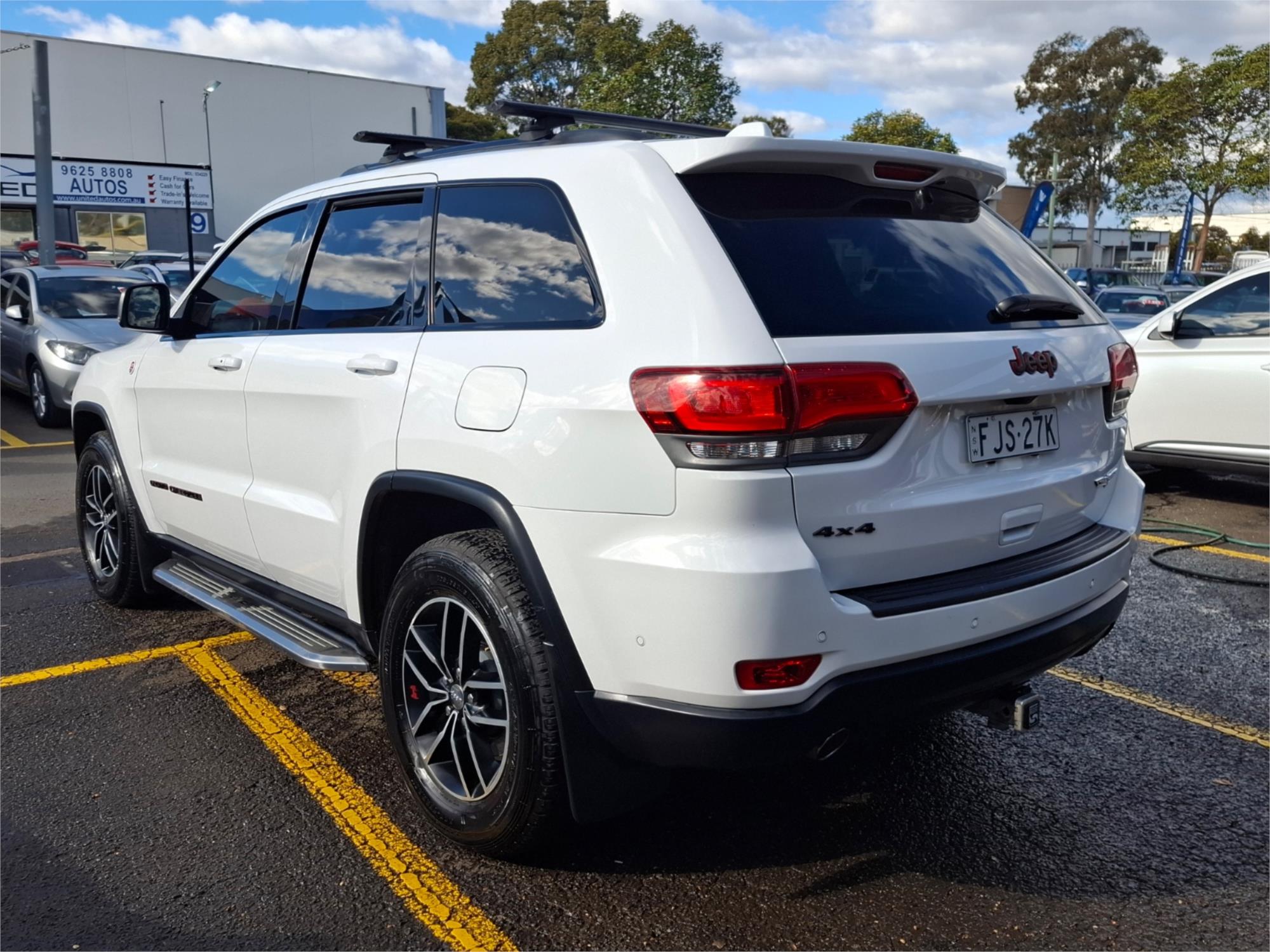2018 JEEP GRAND CHEROKEE WK MY18 TRAILHAWK (4x4) 8 SP AUTOMATIC 4D WAGON