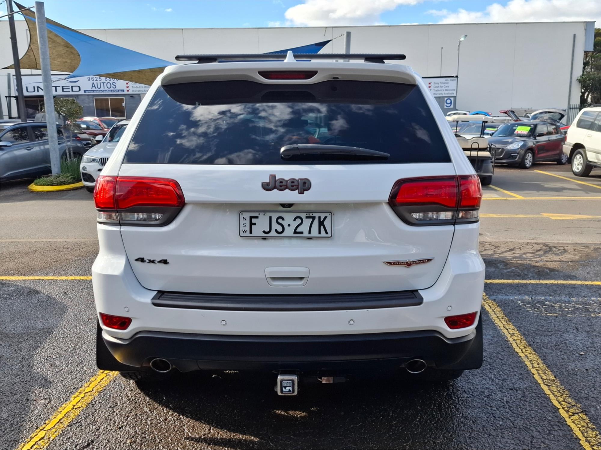 2018 JEEP GRAND CHEROKEE WK MY18 TRAILHAWK (4x4) 8 SP AUTOMATIC 4D WAGON