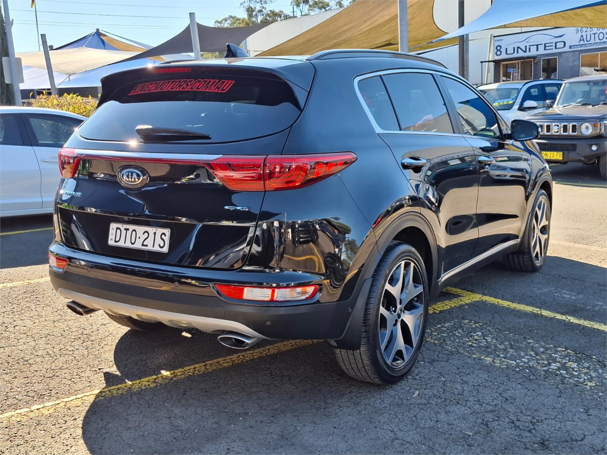 2018 KIA SPORTAGE QL MY18 GT-LINE (AWD) 6 SP AUTOMATIC 4D WAGON