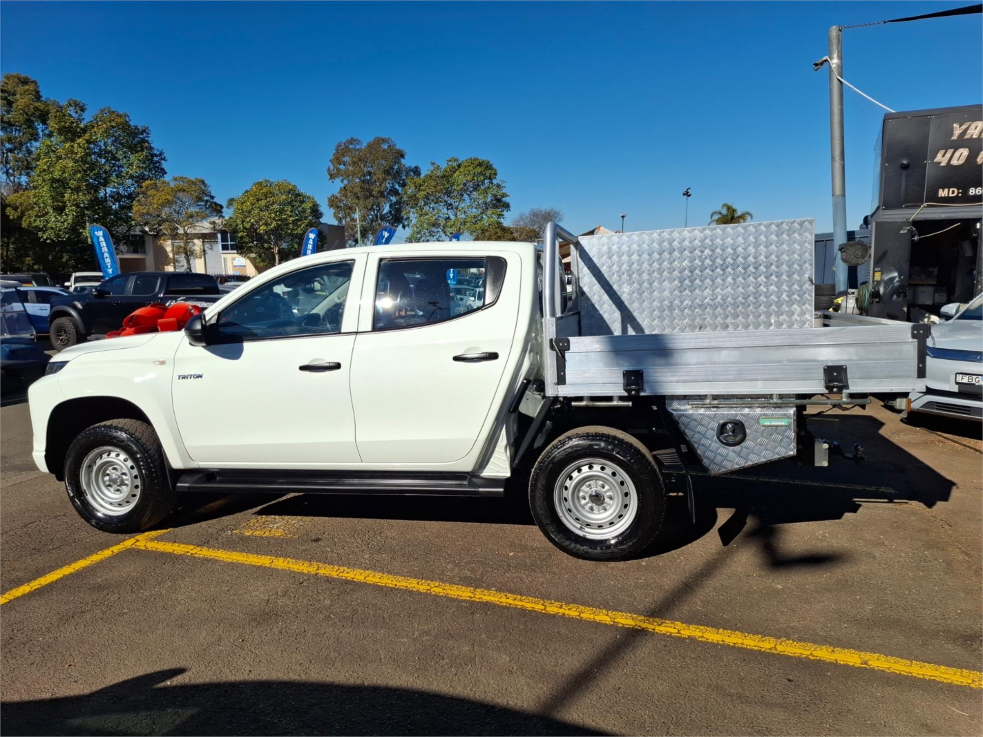 2023 MITSUBISHI TRITON MR MY23 GLX (4x2) 6 SP AUTOMATIC DOUBLE CAB P/UP