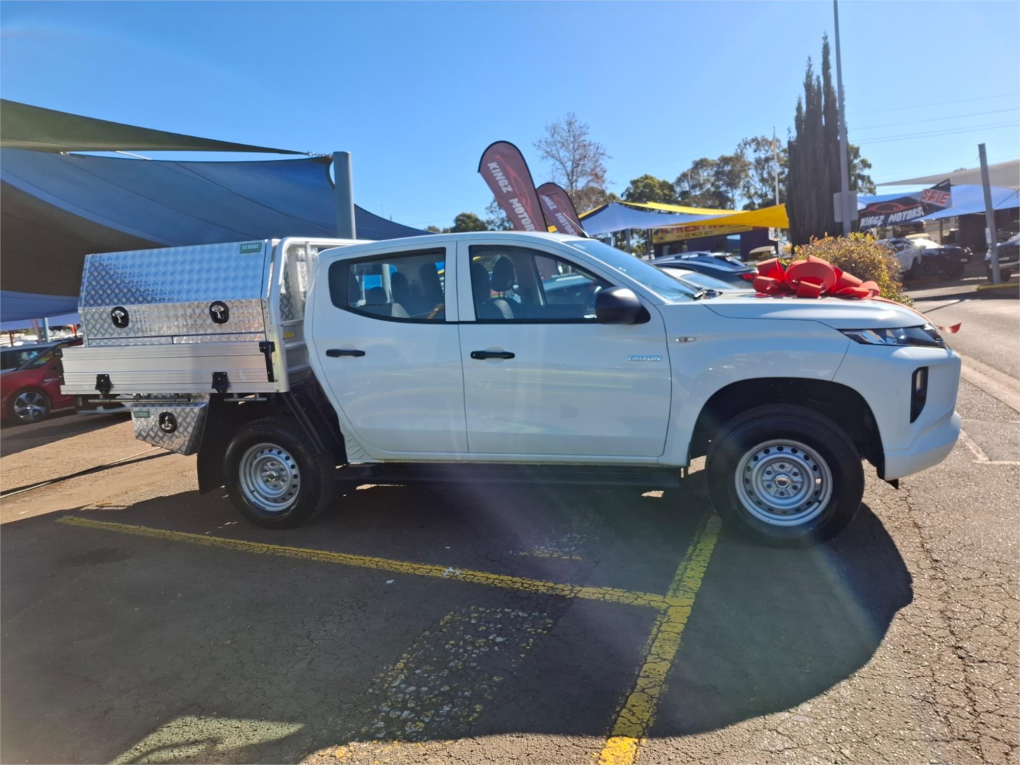 2023 MITSUBISHI TRITON MR MY23 GLX (4x2) 6 SP AUTOMATIC DOUBLE CAB P/UP