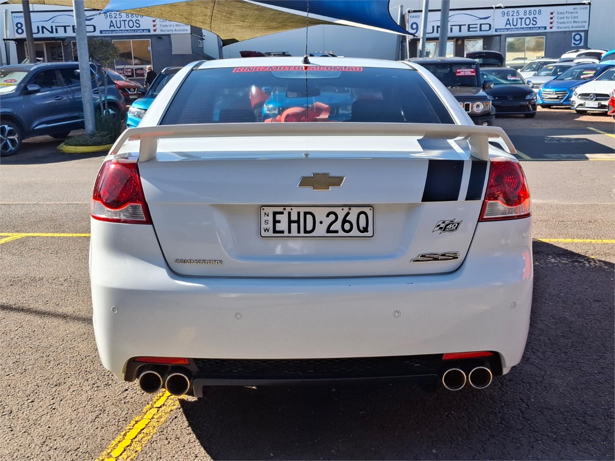 2007 HOLDEN COMMODORE VE MY08 SS 6 SP AUTOMATIC 4D SEDAN