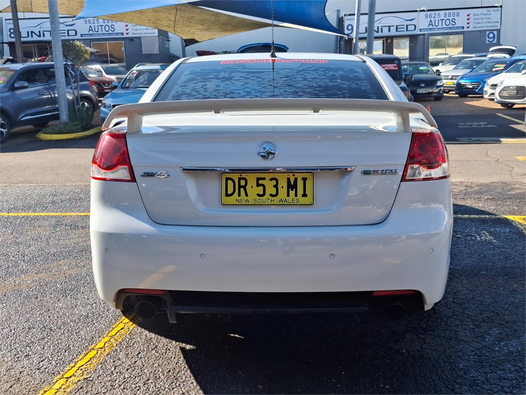 2011 HOLDEN COMMODORE VE II MY12 SV6 6 SP AUTOMATIC 4D SEDAN