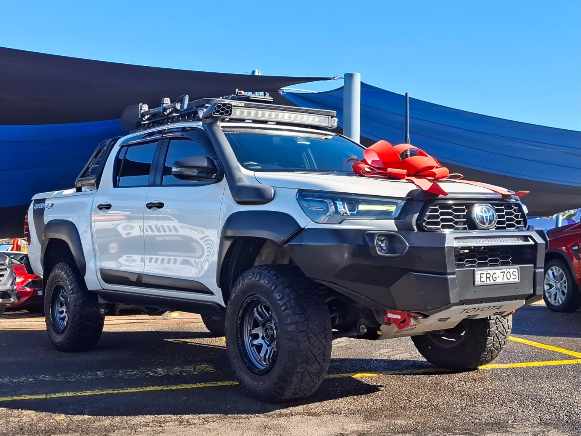 2021 TOYOTA HILUX GUN126R RUGGED X (4x4) 6 SP AUTOMATIC DOUBLE CAB P/UP