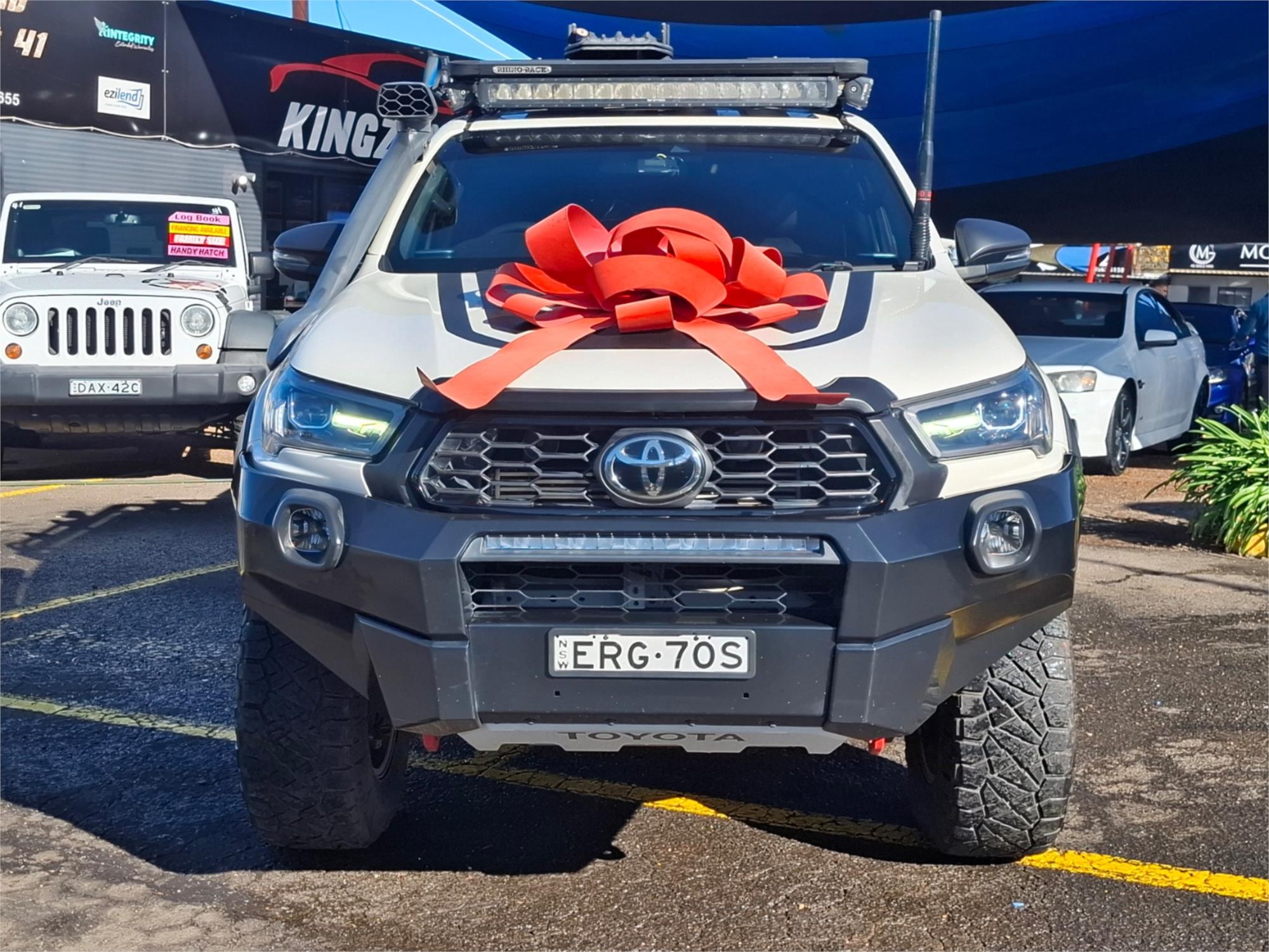 2021 TOYOTA HILUX GUN126R RUGGED X (4x4) 6 SP AUTOMATIC DOUBLE CAB P/UP