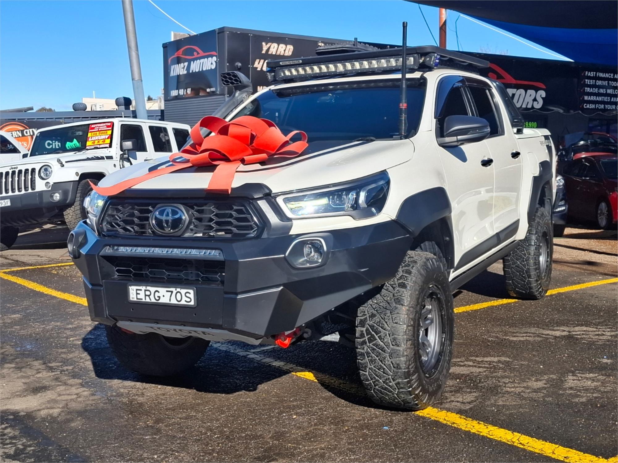 2021 TOYOTA HILUX GUN126R RUGGED X (4x4) 6 SP AUTOMATIC DOUBLE CAB P/UP