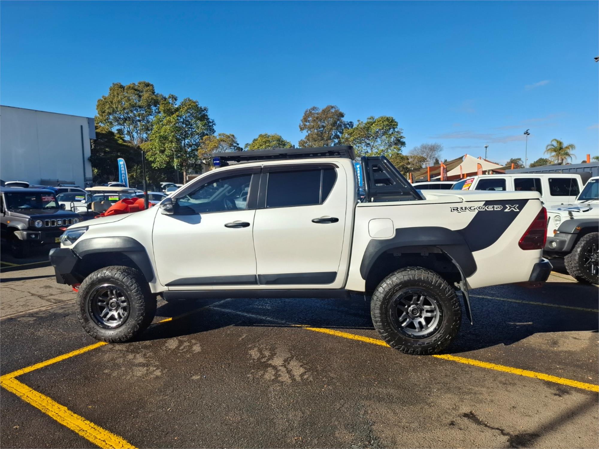 2021 TOYOTA HILUX GUN126R RUGGED X (4x4) 6 SP AUTOMATIC DOUBLE CAB P/UP