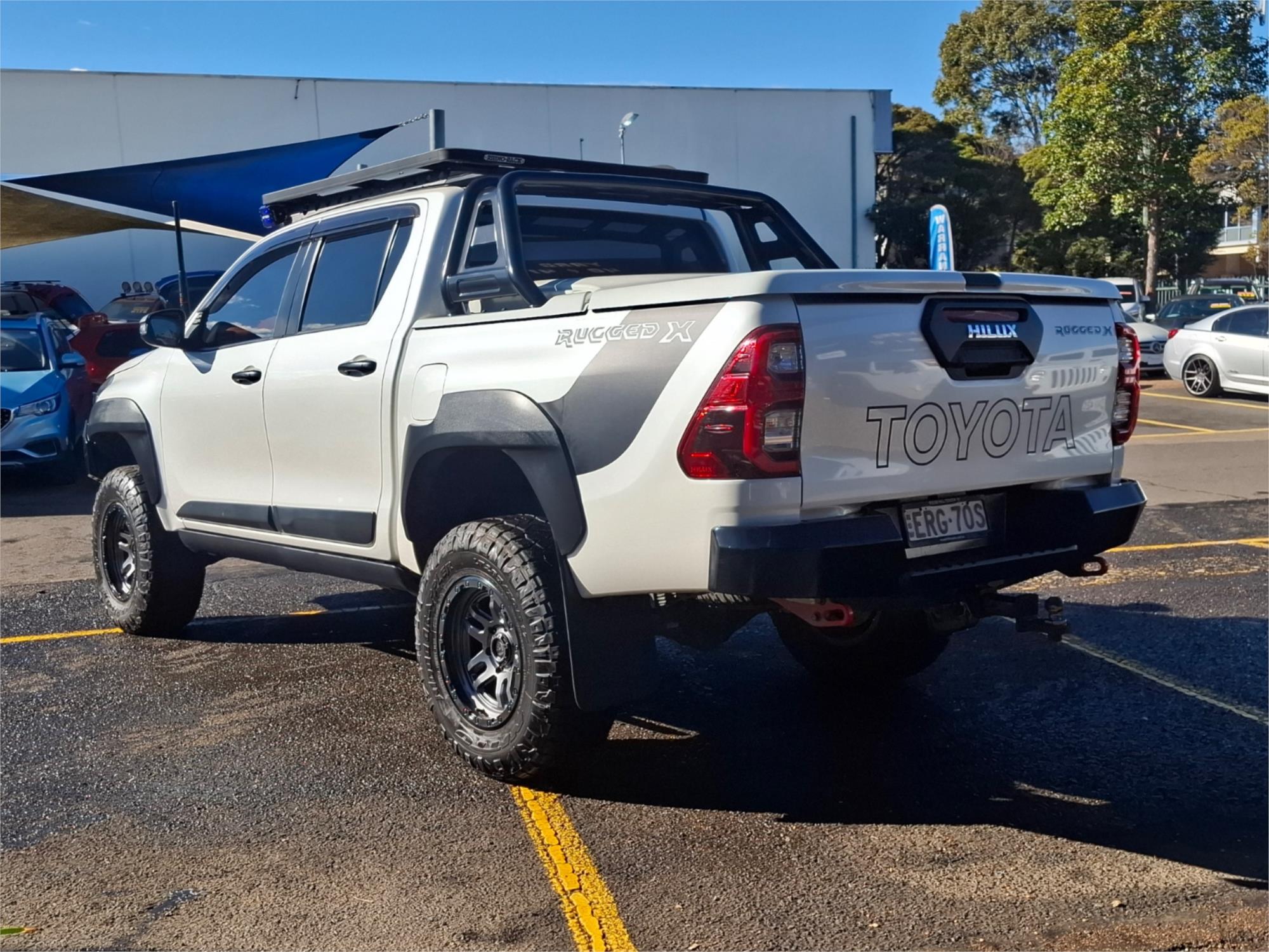 2021 TOYOTA HILUX GUN126R RUGGED X (4x4) 6 SP AUTOMATIC DOUBLE CAB P/UP