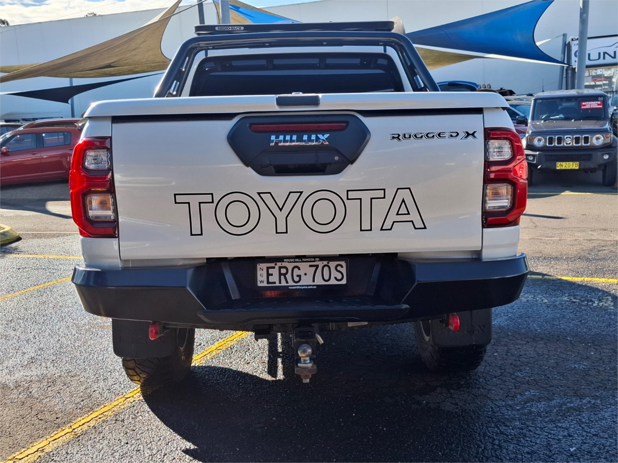 2021 TOYOTA HILUX GUN126R RUGGED X (4x4) 6 SP AUTOMATIC DOUBLE CAB P/UP