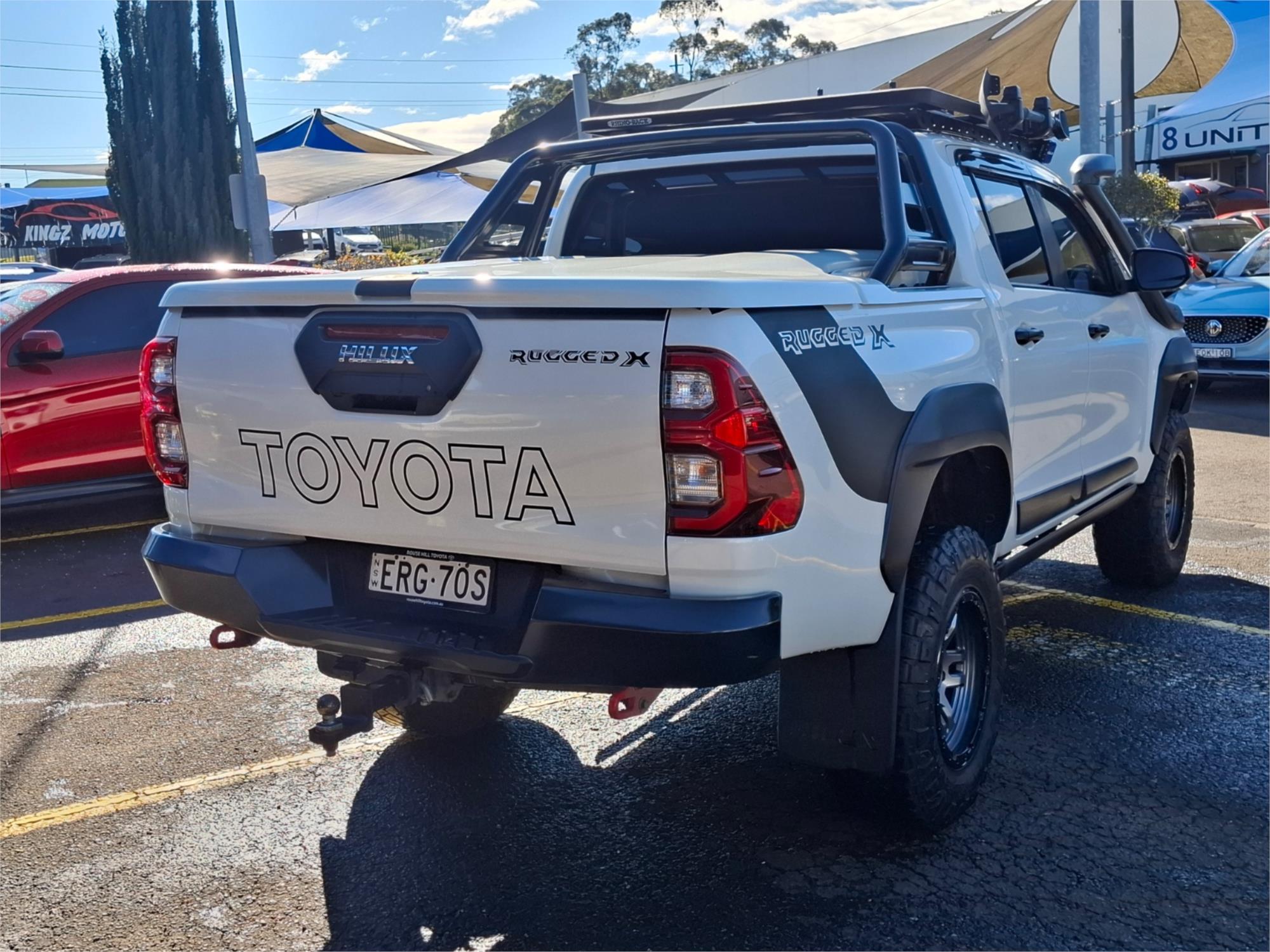 2021 TOYOTA HILUX GUN126R RUGGED X (4x4) 6 SP AUTOMATIC DOUBLE CAB P/UP