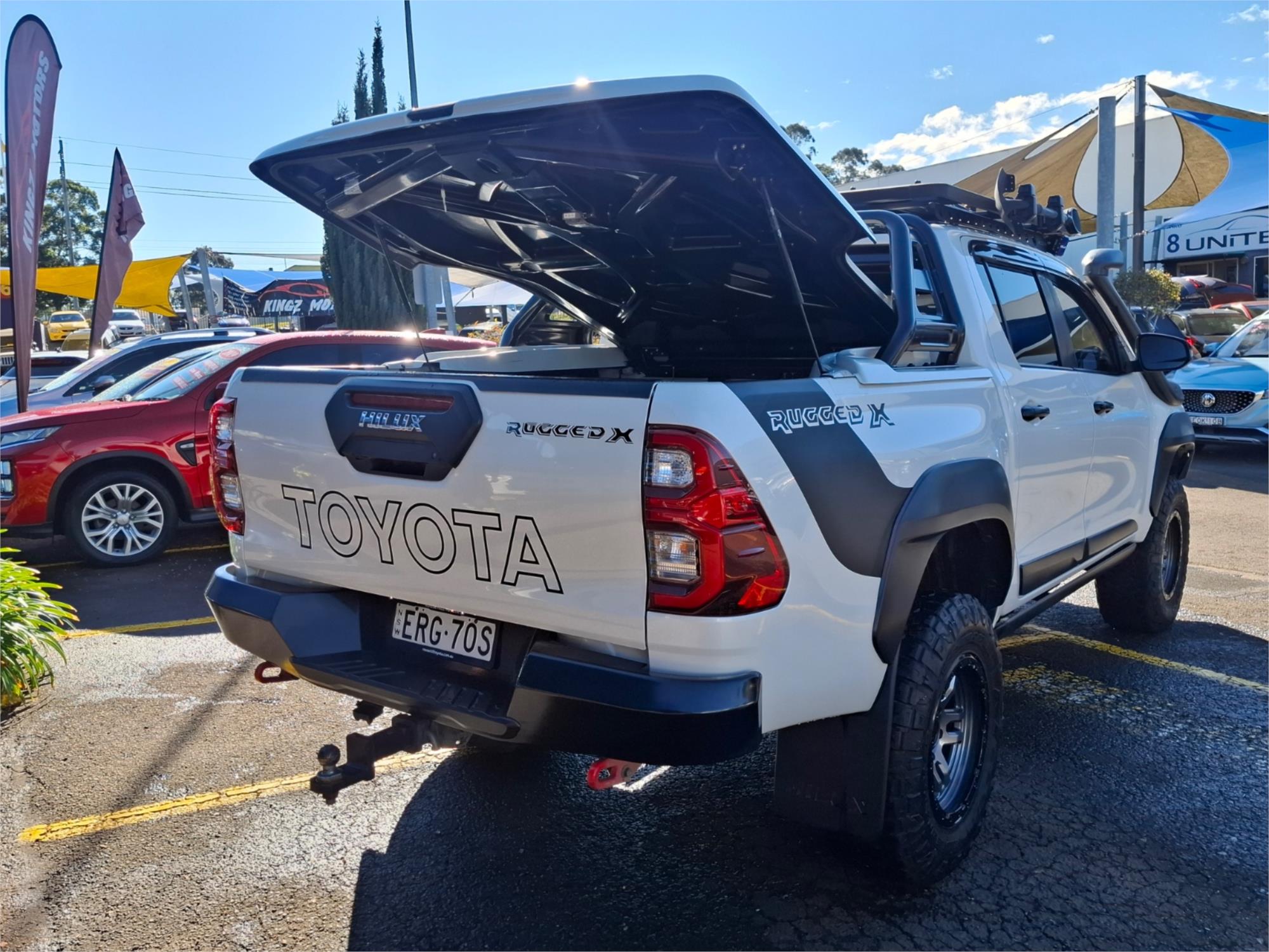 2021 TOYOTA HILUX GUN126R RUGGED X (4x4) 6 SP AUTOMATIC DOUBLE CAB P/UP