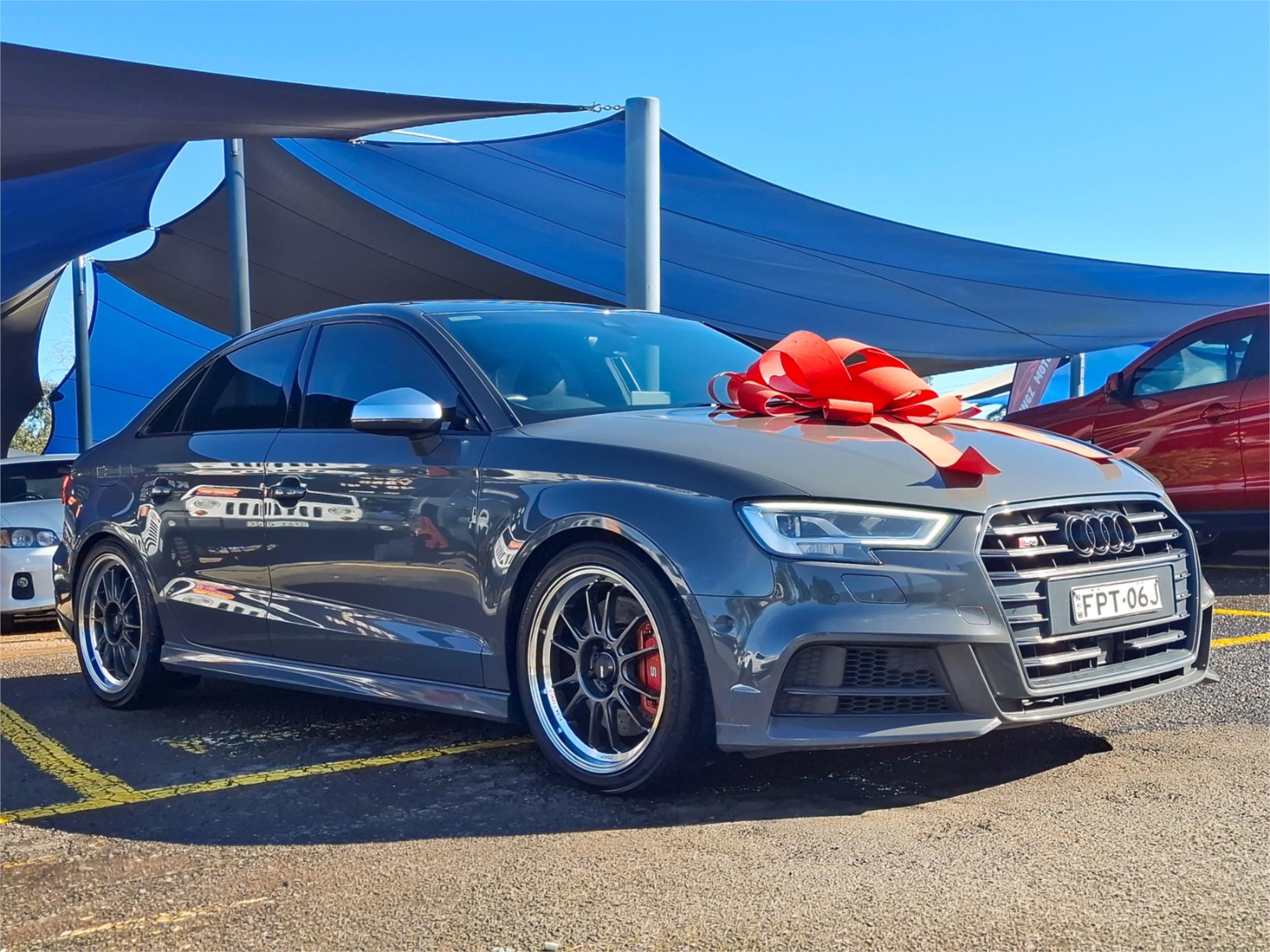 2017 AUDI S3 8V MY18 2.0 TFSI QUATTRO 7 SP AUTO S-TRONIC 4D SEDAN