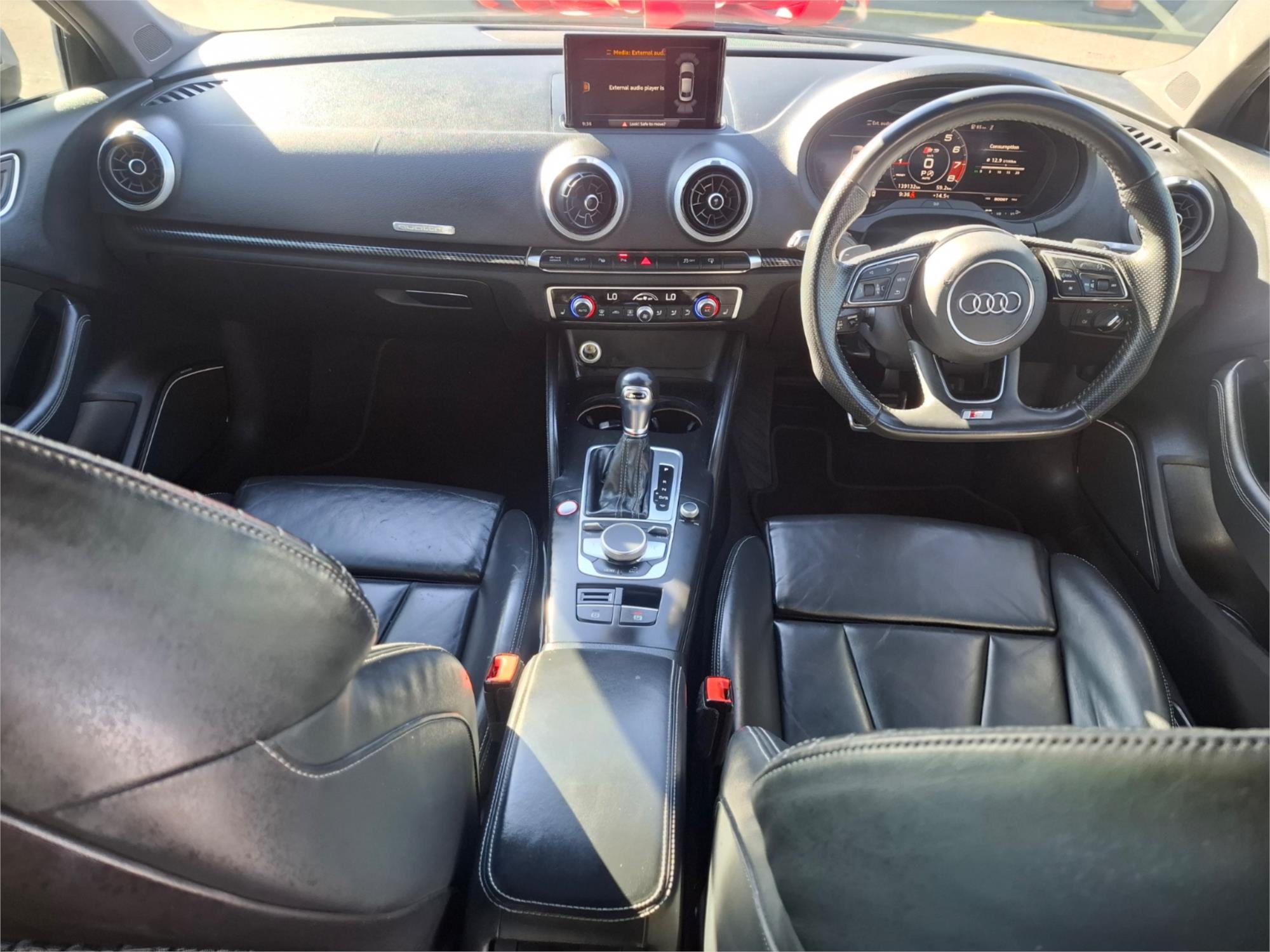 2017 AUDI S3 8V MY18 2.0 TFSI QUATTRO 7 SP AUTO S-TRONIC 4D SEDAN