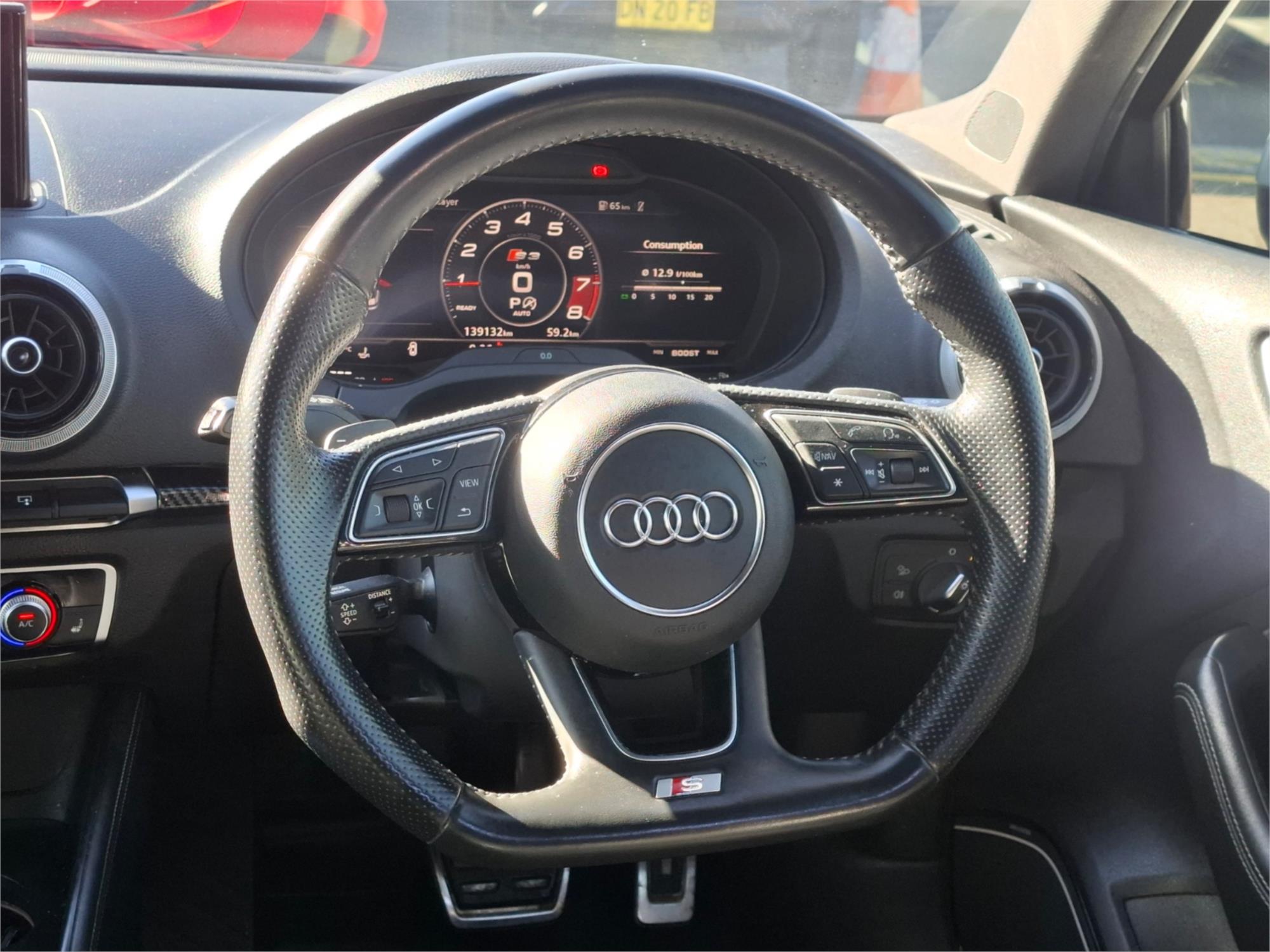 2017 AUDI S3 8V MY18 2.0 TFSI QUATTRO 7 SP AUTO S-TRONIC 4D SEDAN