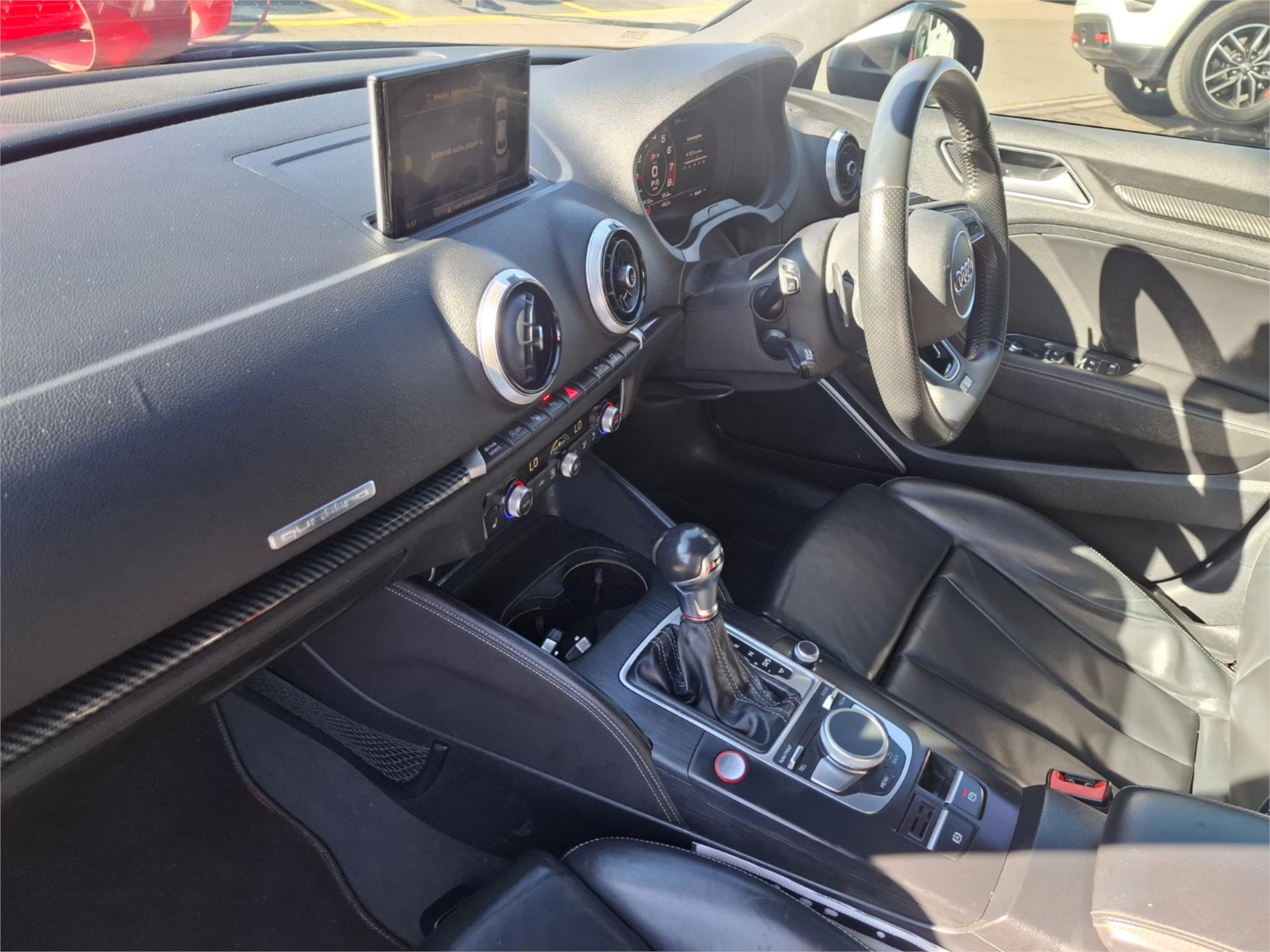 2017 AUDI S3 8V MY18 2.0 TFSI QUATTRO 7 SP AUTO S-TRONIC 4D SEDAN