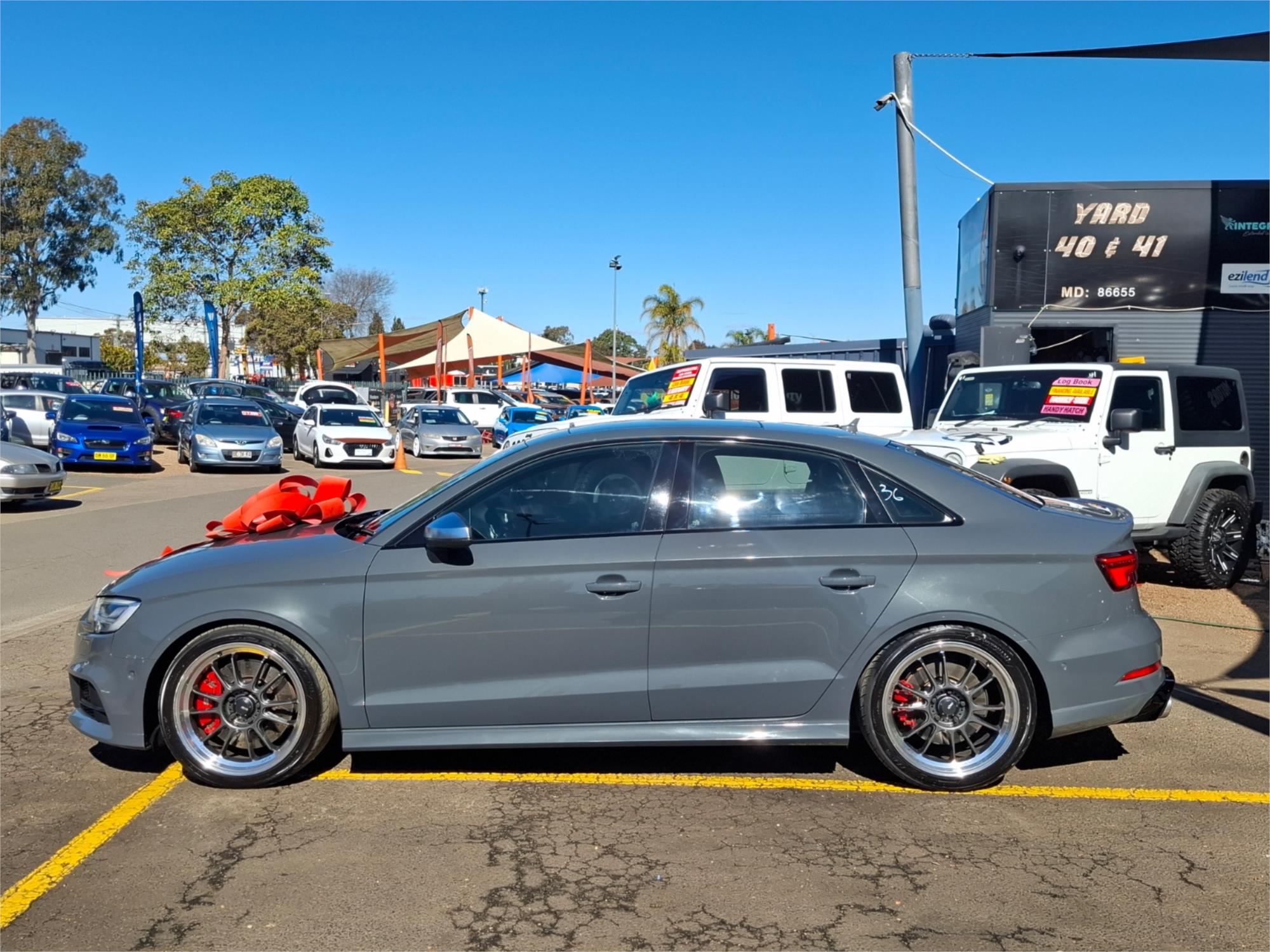 2017 AUDI S3 8V MY18 2.0 TFSI QUATTRO 7 SP AUTO S-TRONIC 4D SEDAN