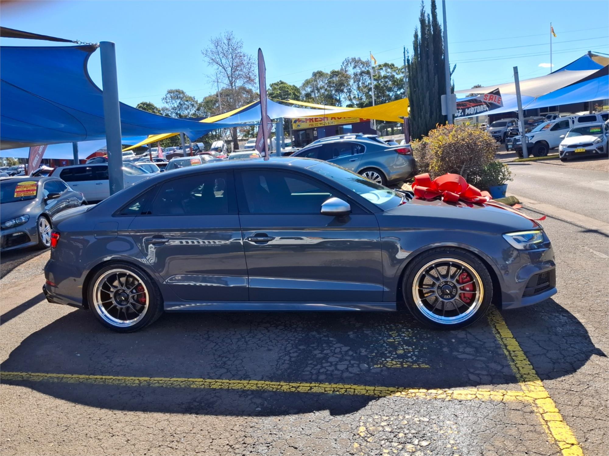 2017 AUDI S3 8V MY18 2.0 TFSI QUATTRO 7 SP AUTO S-TRONIC 4D SEDAN