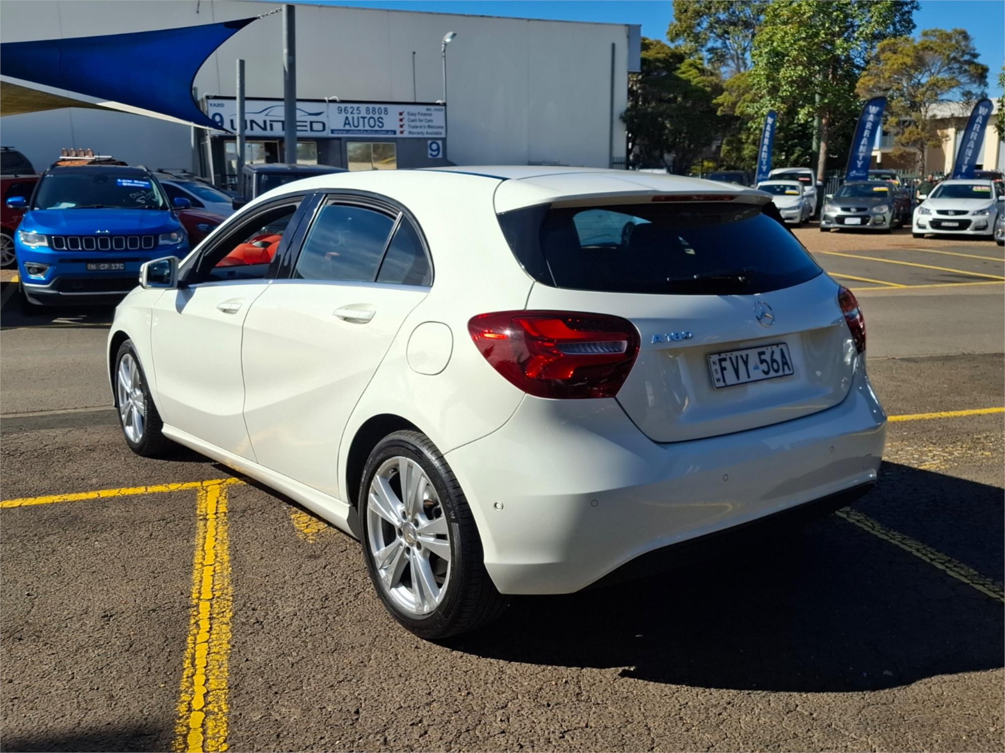 2017 MERCEDES-BENZ A180 176 MY17 7 SP AUTOMATIC 5D HATCHBACK
