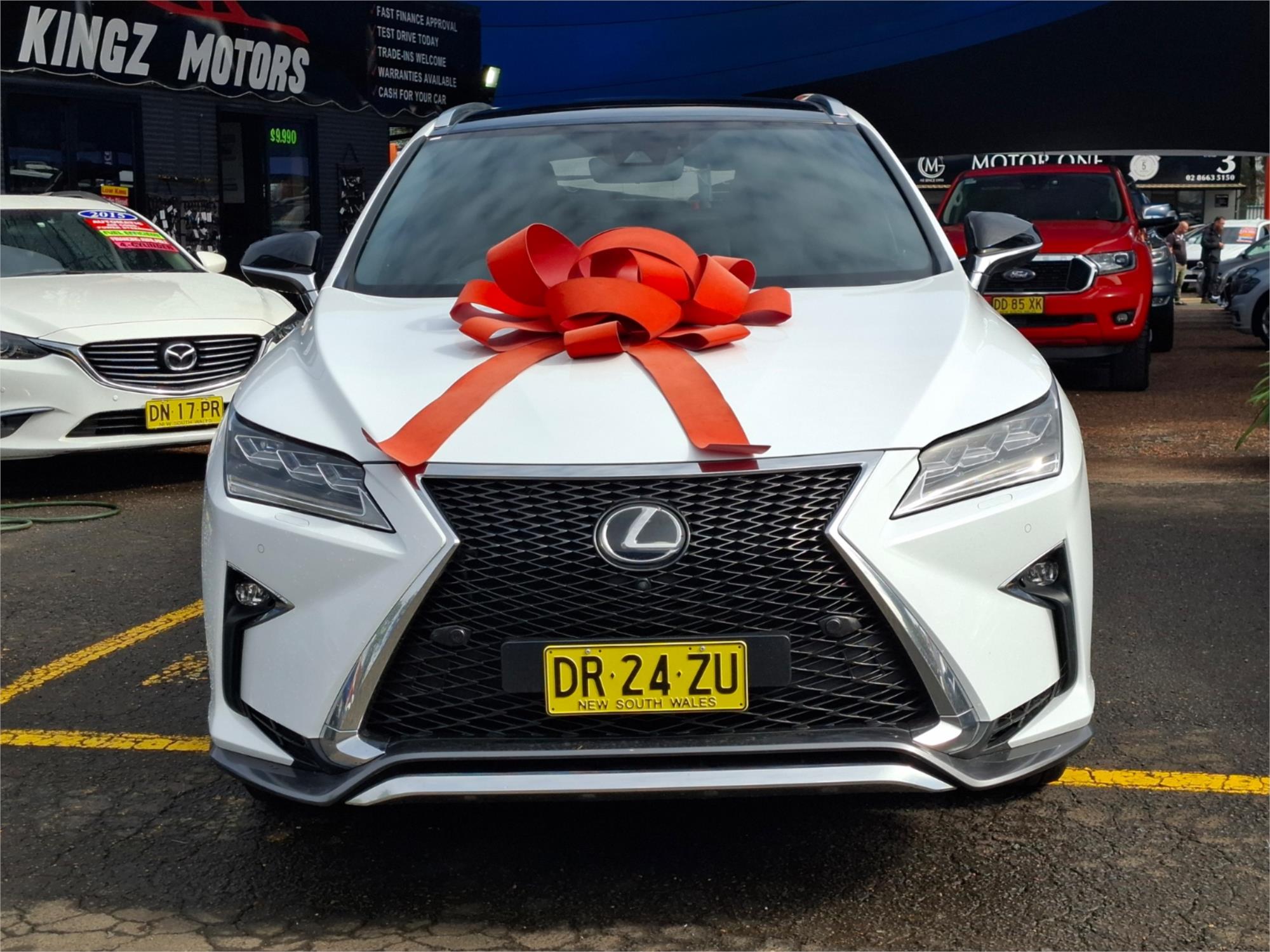 2019 LEXUS RX300 AGL20R F-SPORT 6 SP AUTOMATIC 4D WAGON
