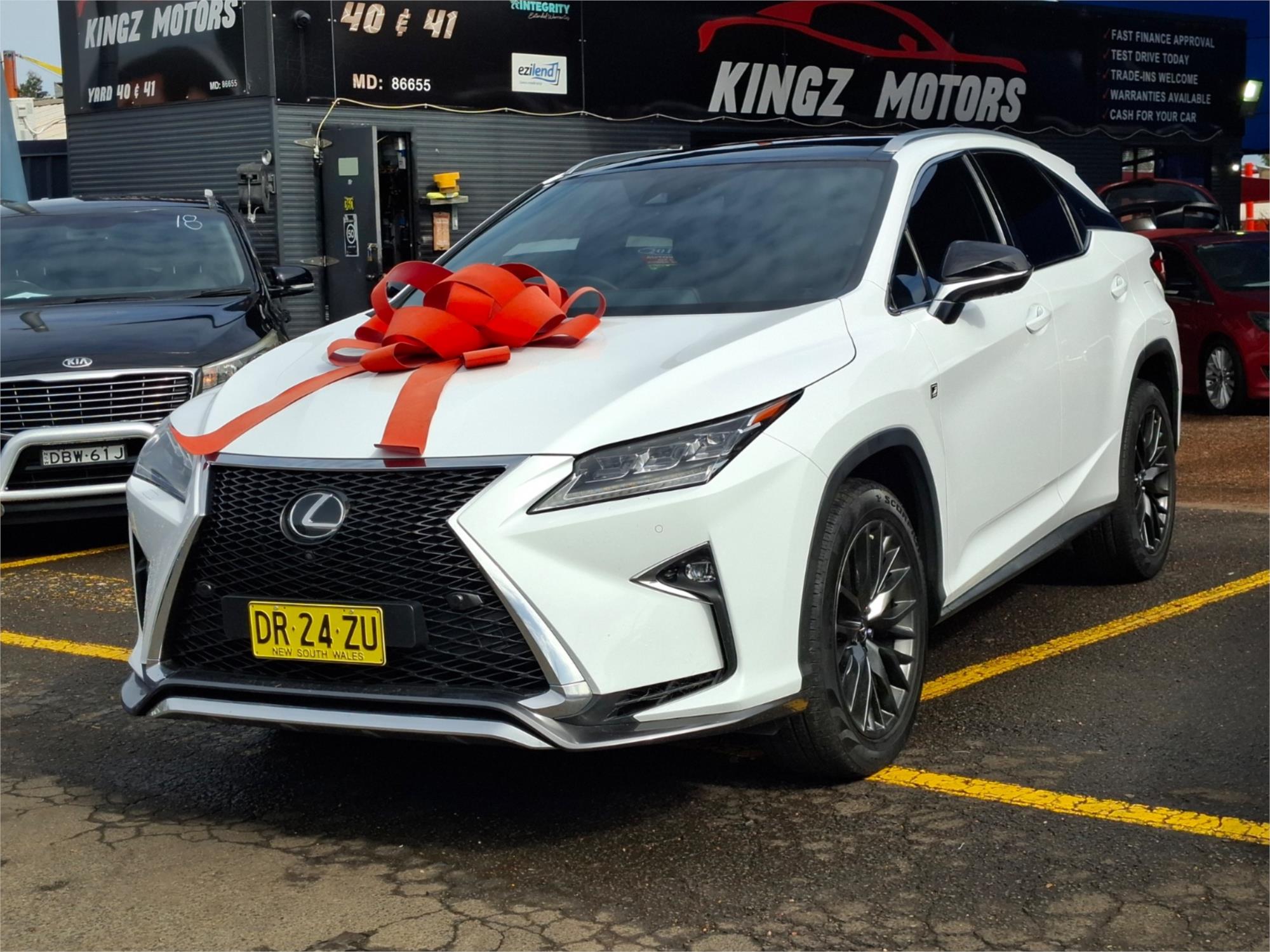 2019 LEXUS RX300 AGL20R F-SPORT 6 SP AUTOMATIC 4D WAGON