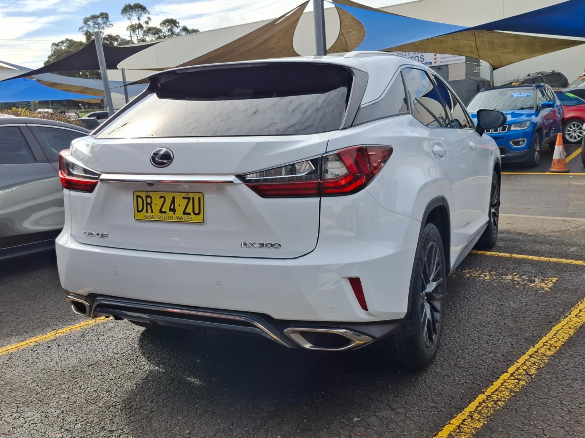 2019 LEXUS RX300 AGL20R F-SPORT 6 SP AUTOMATIC 4D WAGON