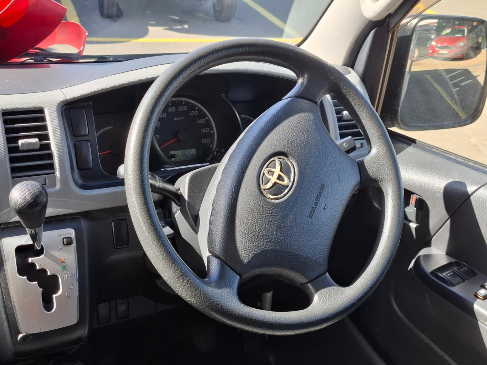 2012 TOYOTA HIACE KDH201R MY11 UPGRADE LWB 4 SP AUTOMATIC 4D VAN